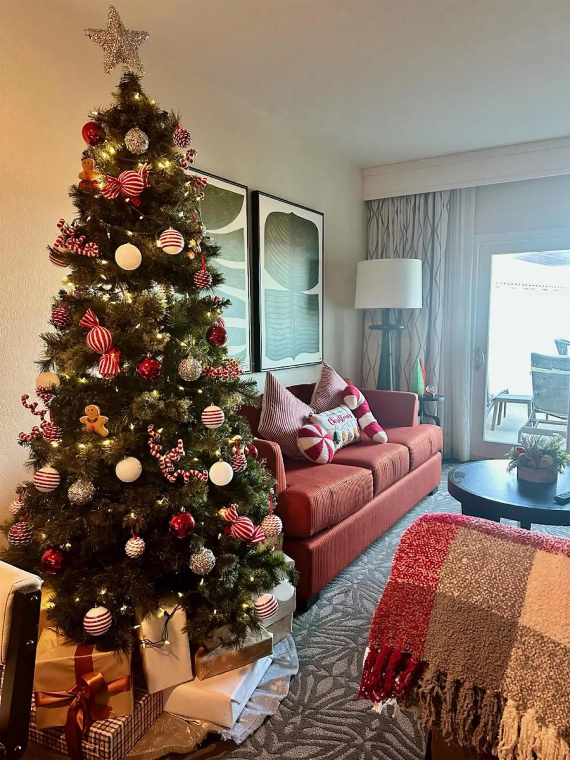 Living room in Zachari Dunes on Mandalay Beach, Curio Collection by Hilton