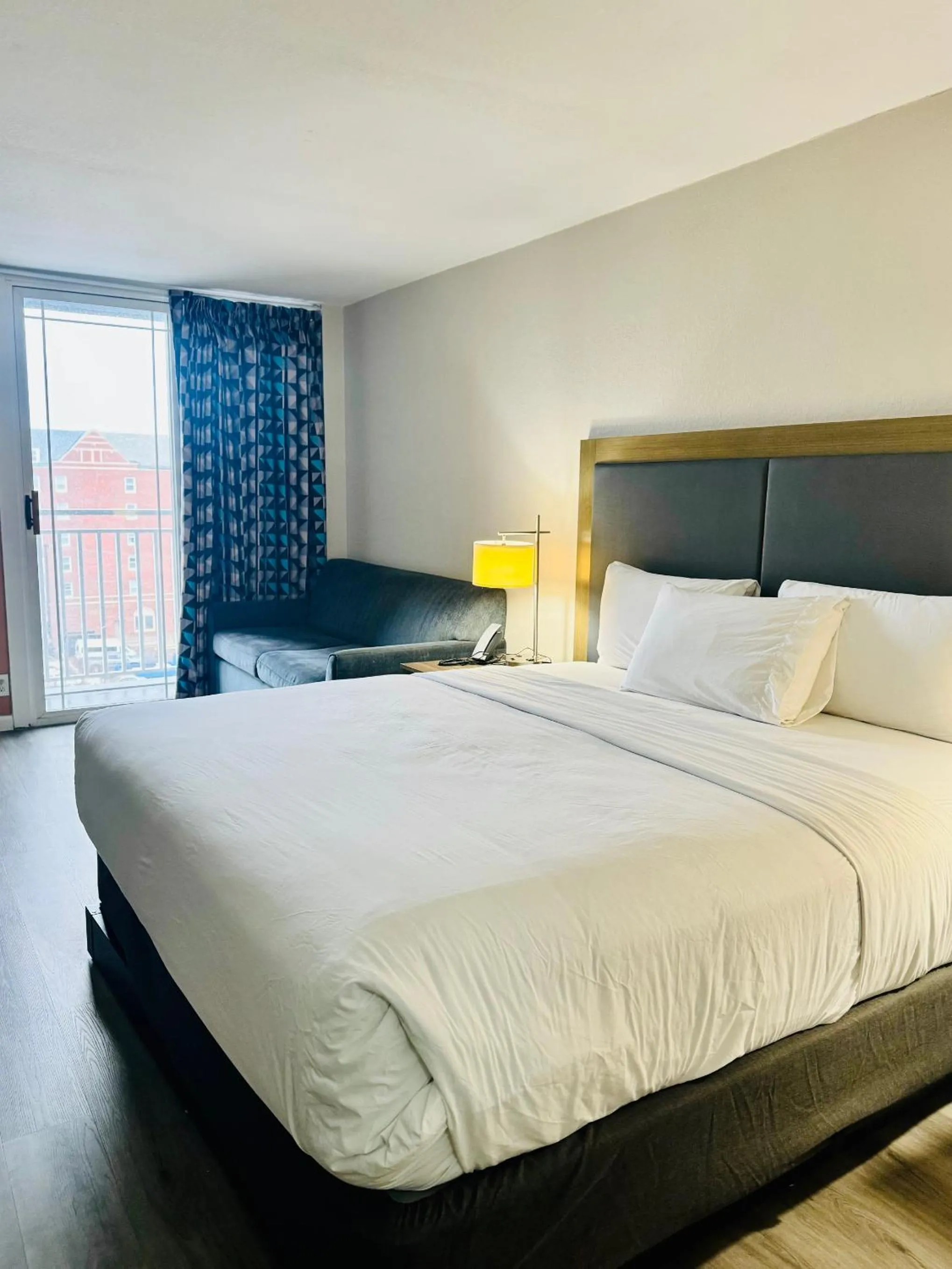 Bed in Silver Beach Hotel