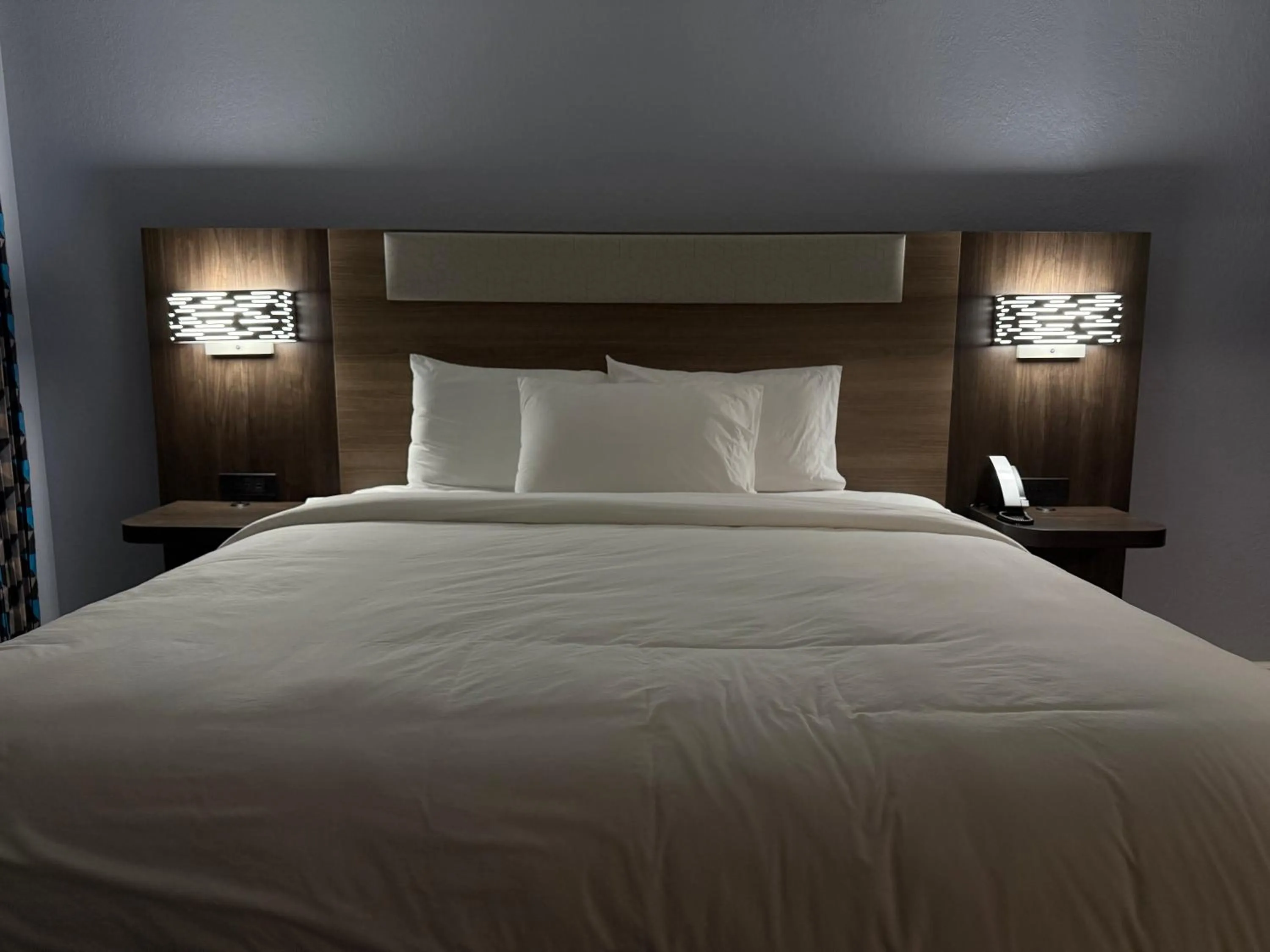 Bed in Silver Beach Hotel