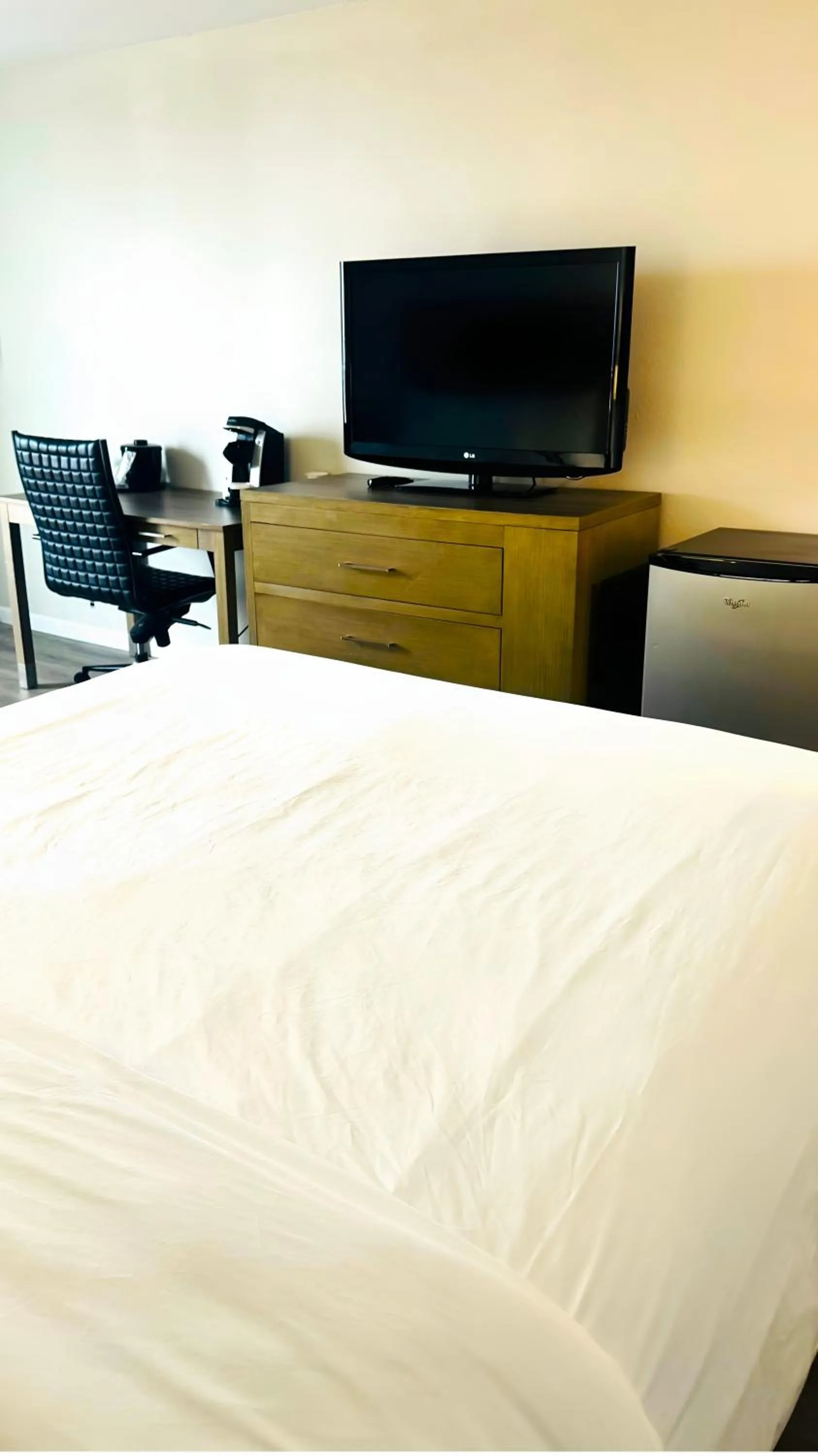 Bed in Silver Beach Hotel