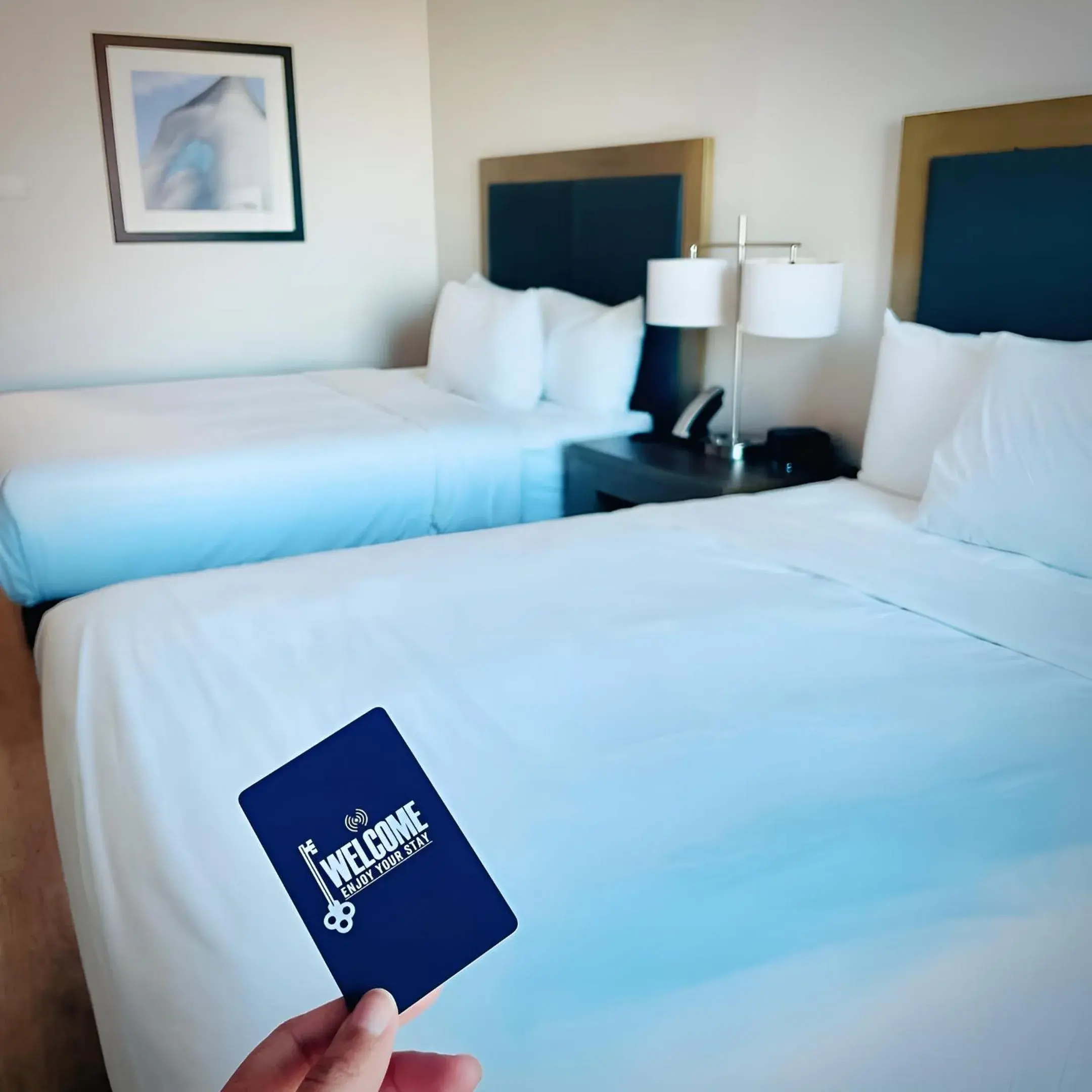 Bed in Silver Beach Hotel Bed in Silver Beach Hotel