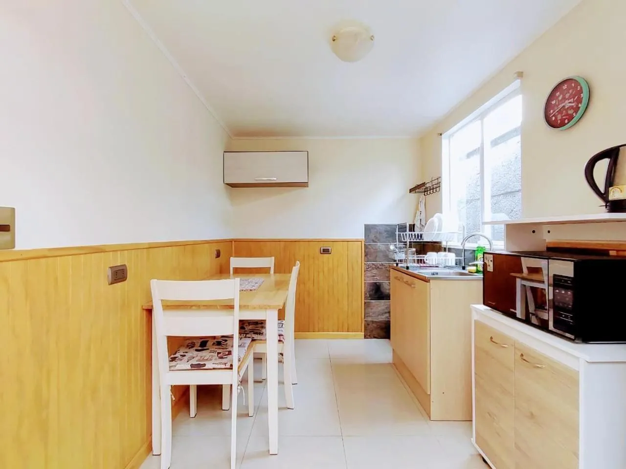 Kitchen or kitchenette in Cabañas altos de Mirasol