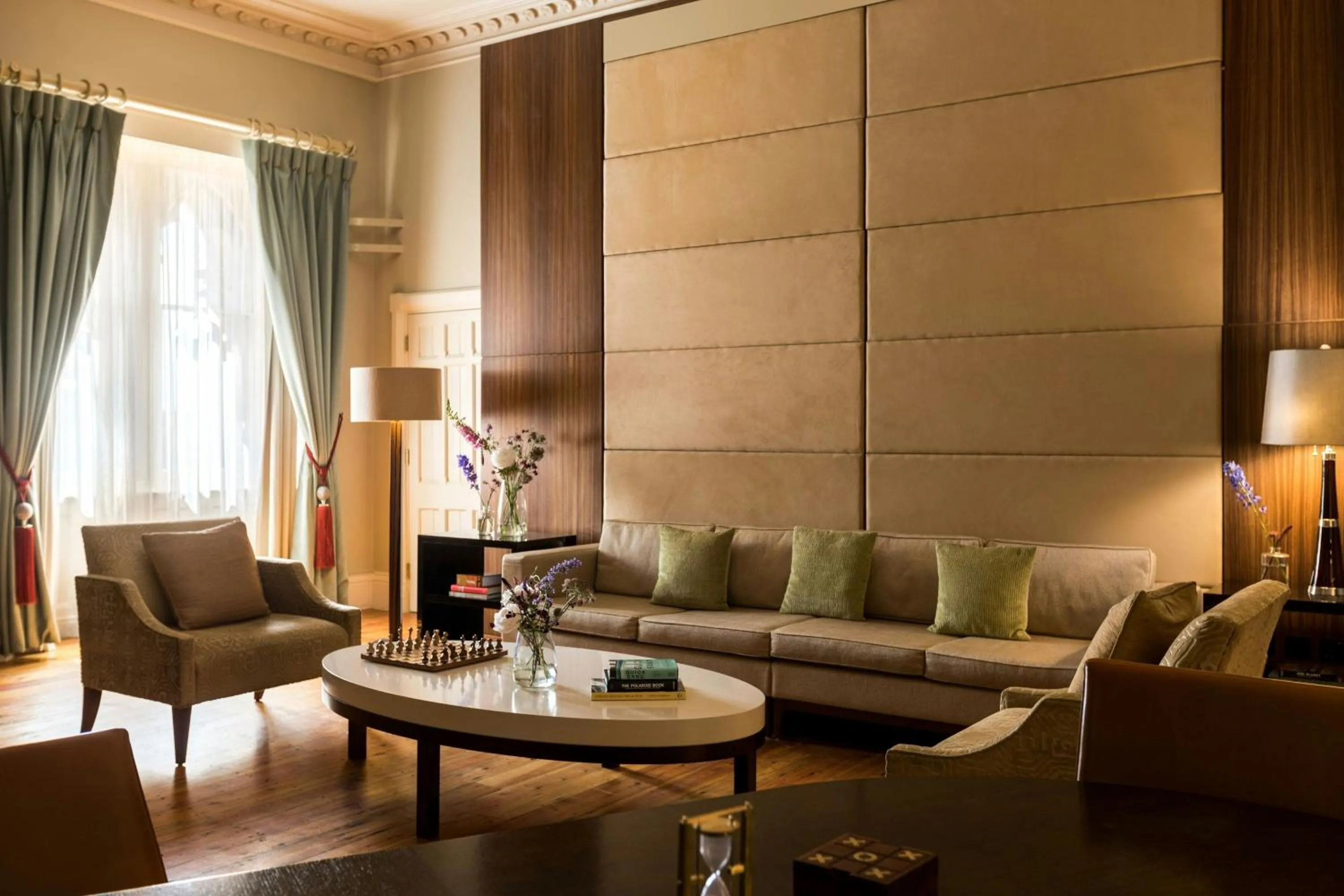 Living room in St Pancras London, Autograph Collection