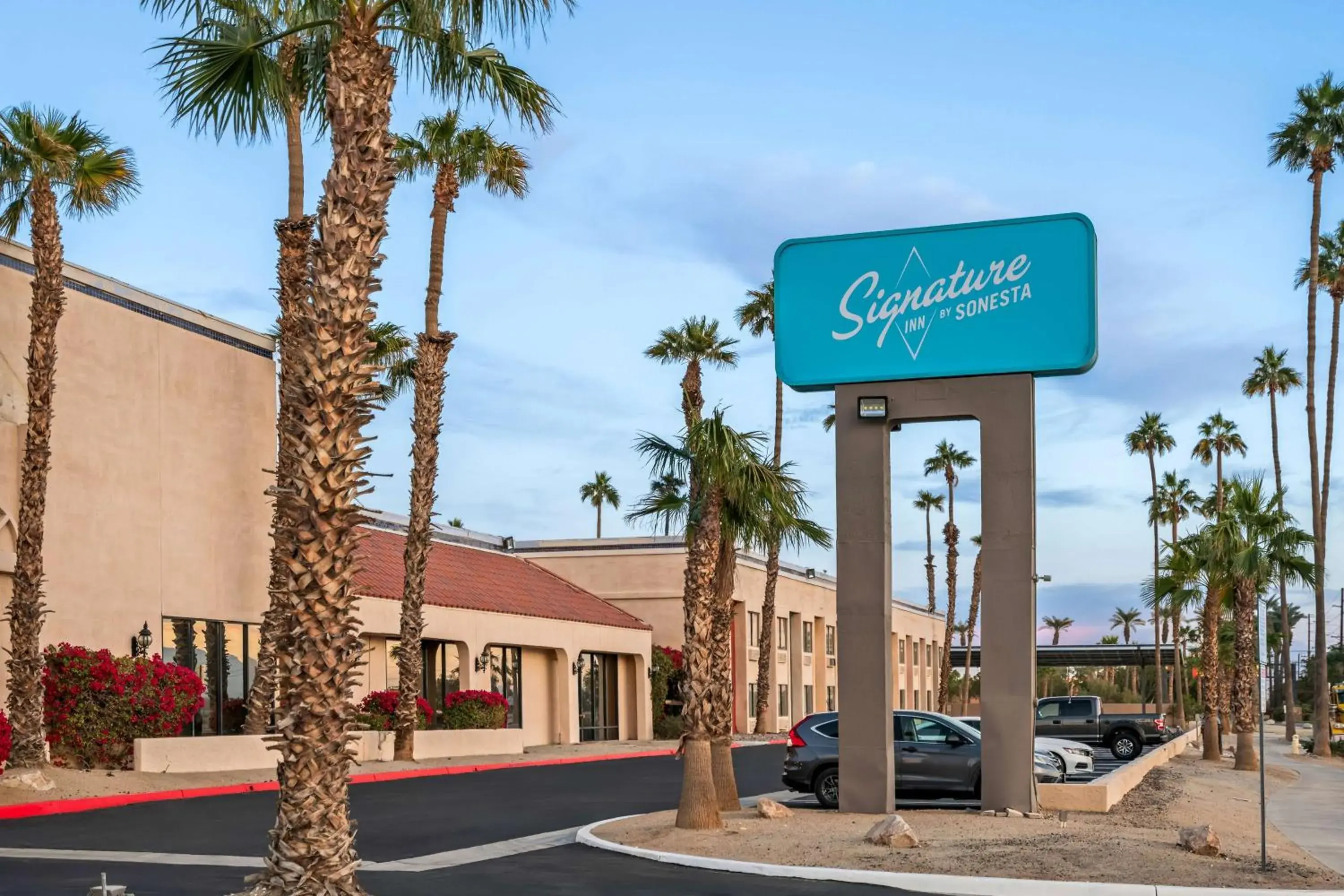 Property building in Signature Indio I-10 Coachella Valley by Sonesta Property building in Signature Indio I-10 Coachella Valley by Sonesta