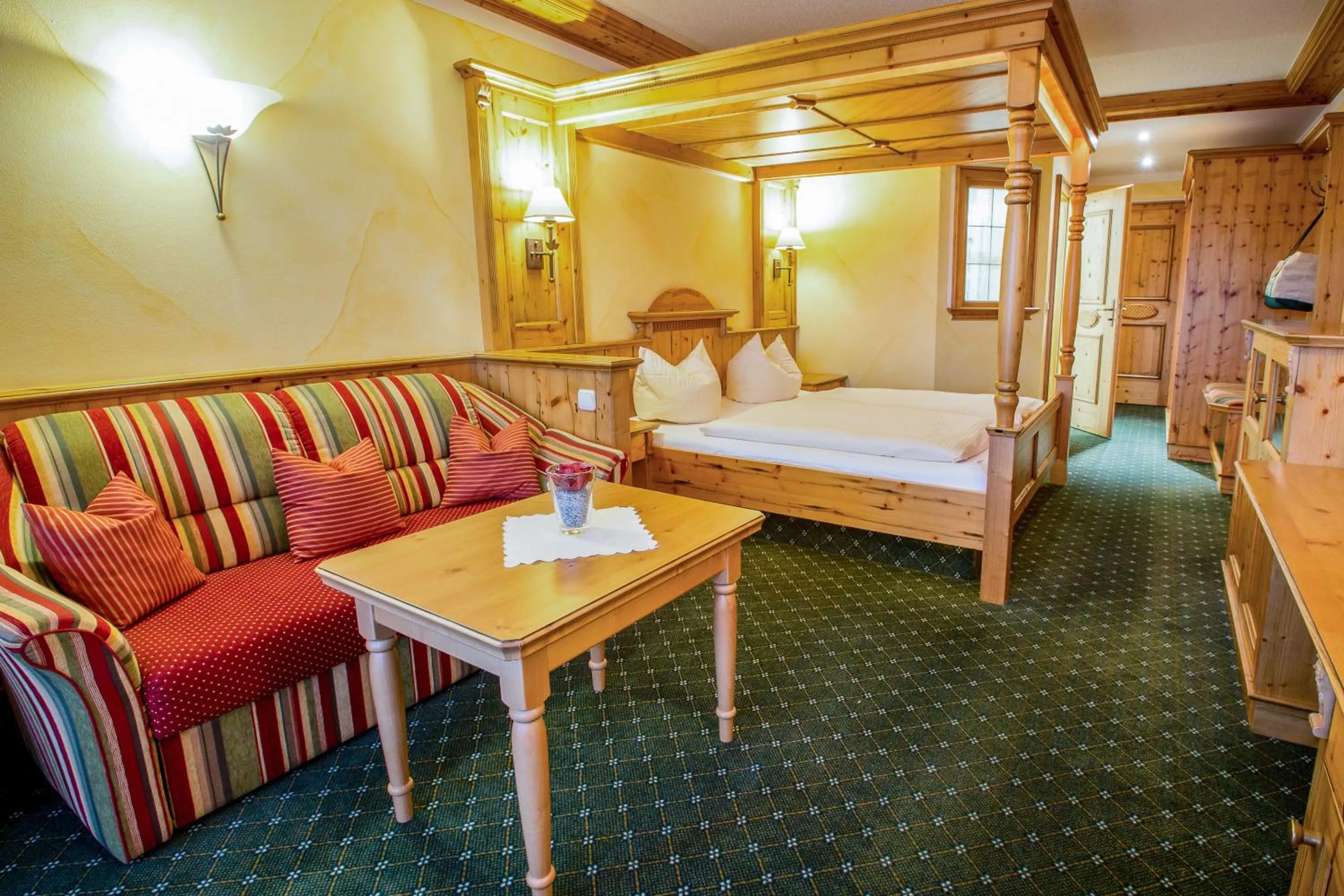 Photo of the whole room, Bed in Natur- & Wellnesshotel Brunner Hof