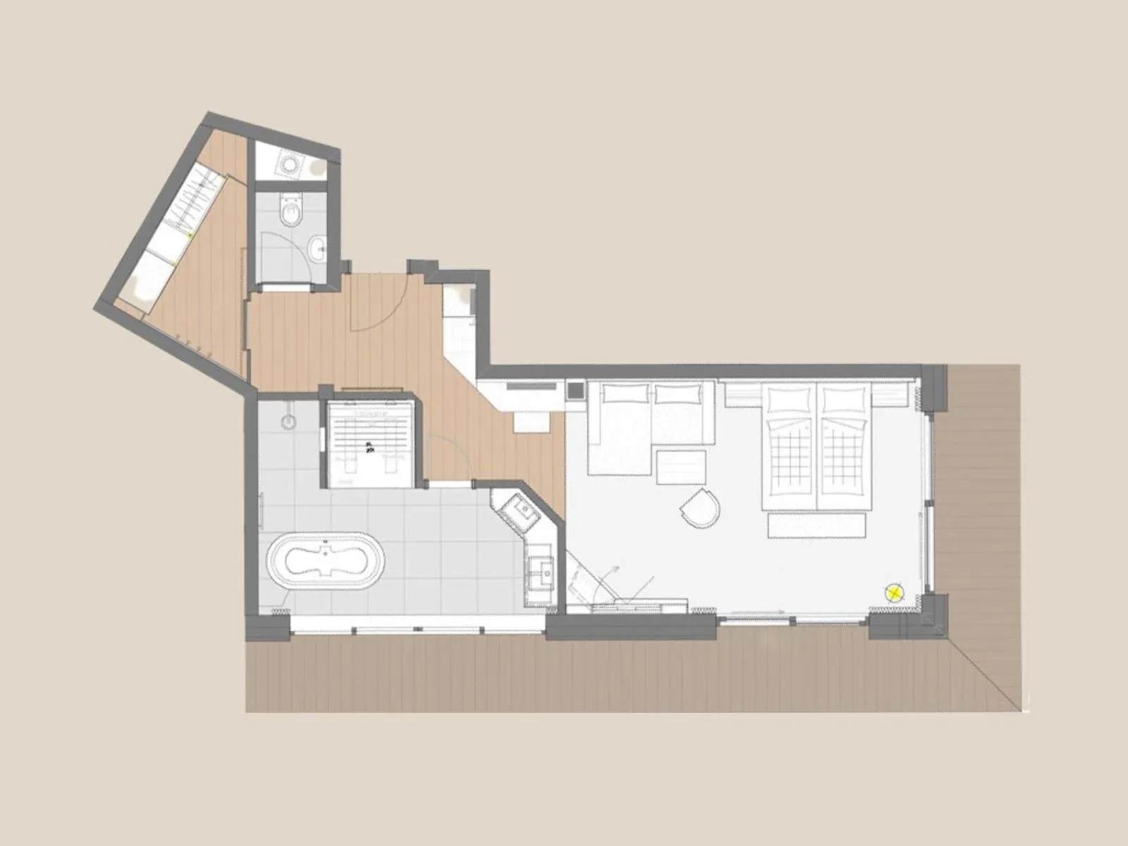 Floor plan in Natur- & Wellnesshotel Brunner Hof