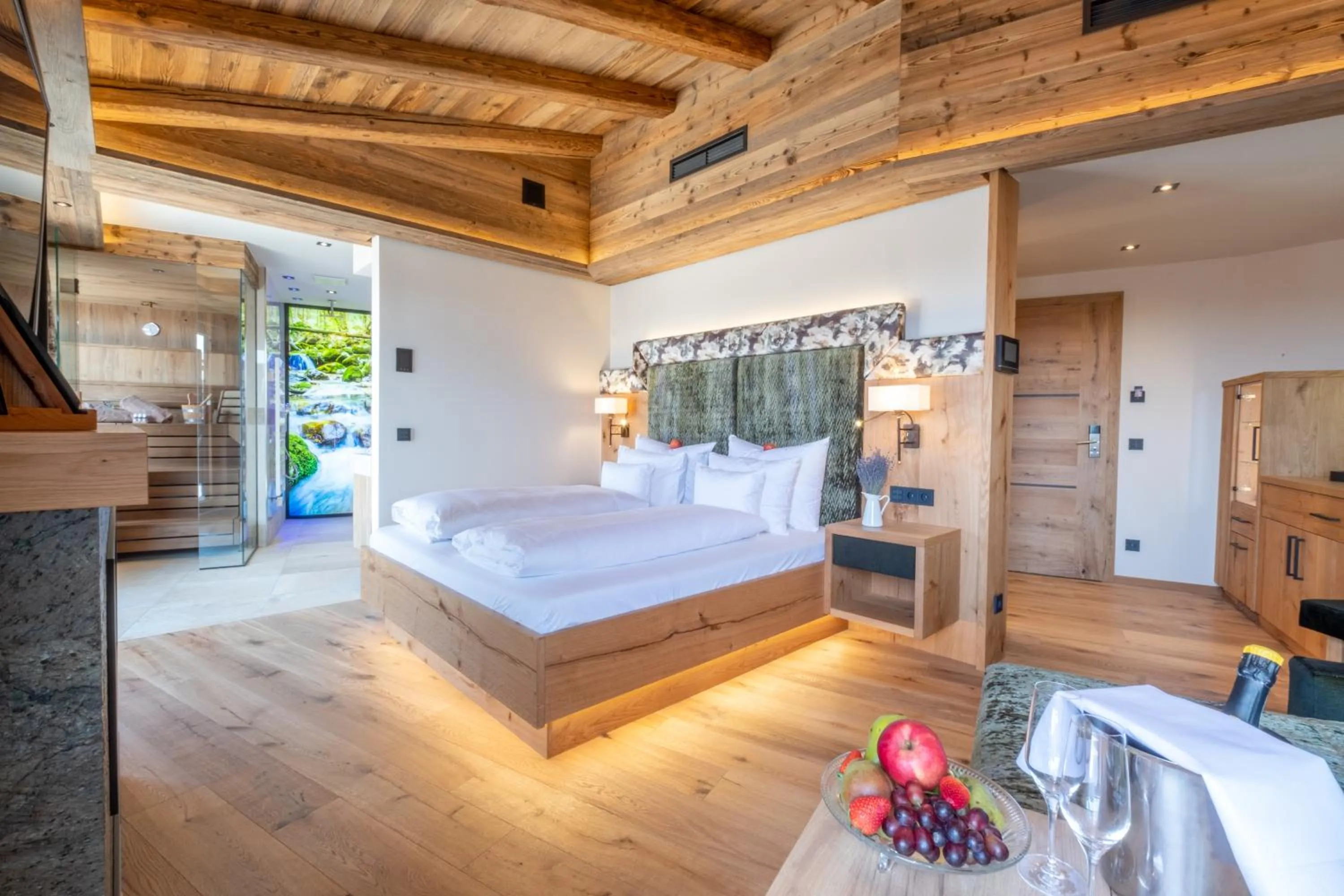 Photo of the whole room, Bed in Natur- & Wellnesshotel Brunner Hof