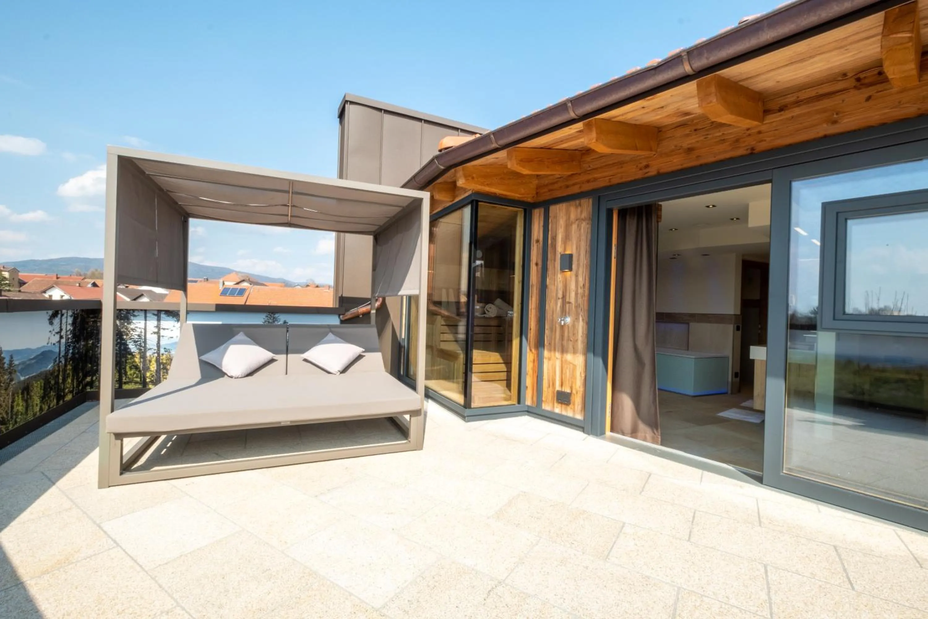 Balcony/Terrace in Natur- & Wellnesshotel Brunner Hof