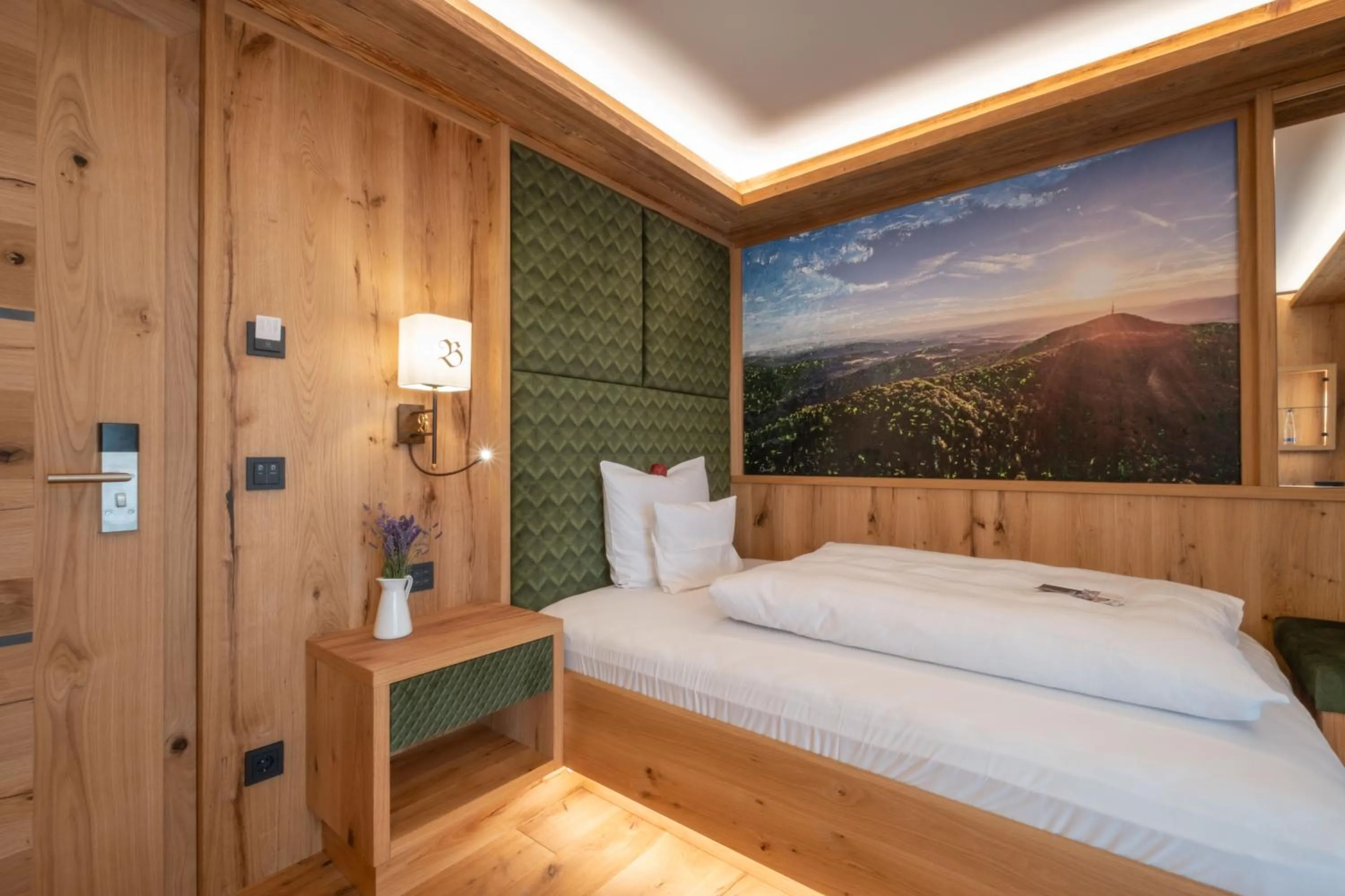 Photo of the whole room, Bed in Natur- & Wellnesshotel Brunner Hof