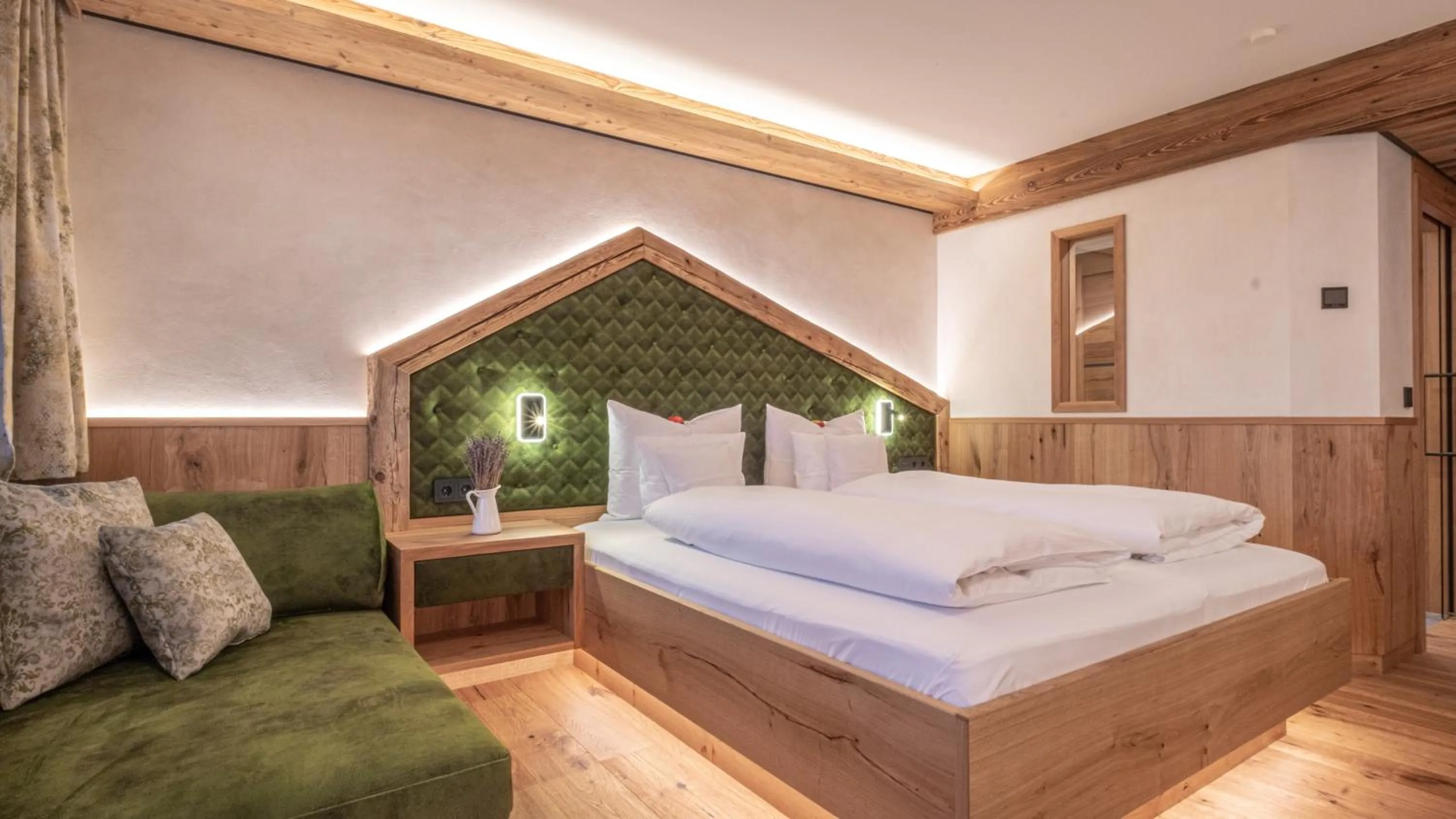 Photo of the whole room, Bed in Natur- & Wellnesshotel Brunner Hof