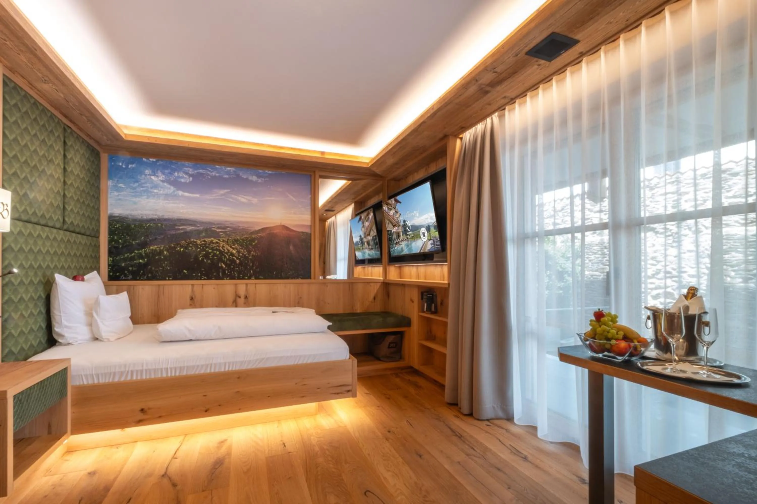 Photo of the whole room, Bed in Natur- & Wellnesshotel Brunner Hof