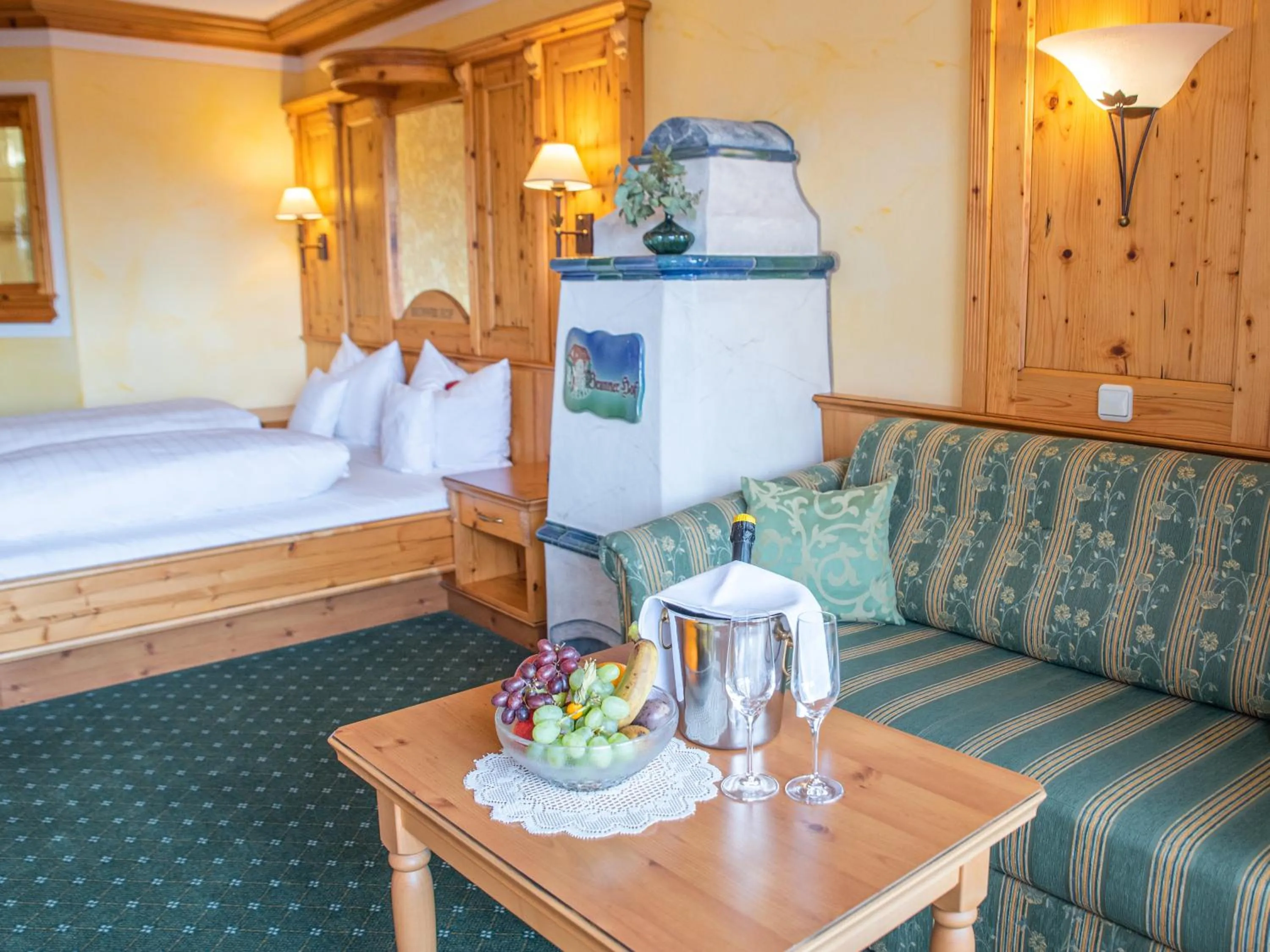 Photo of the whole room, Bed in Natur- & Wellnesshotel Brunner Hof