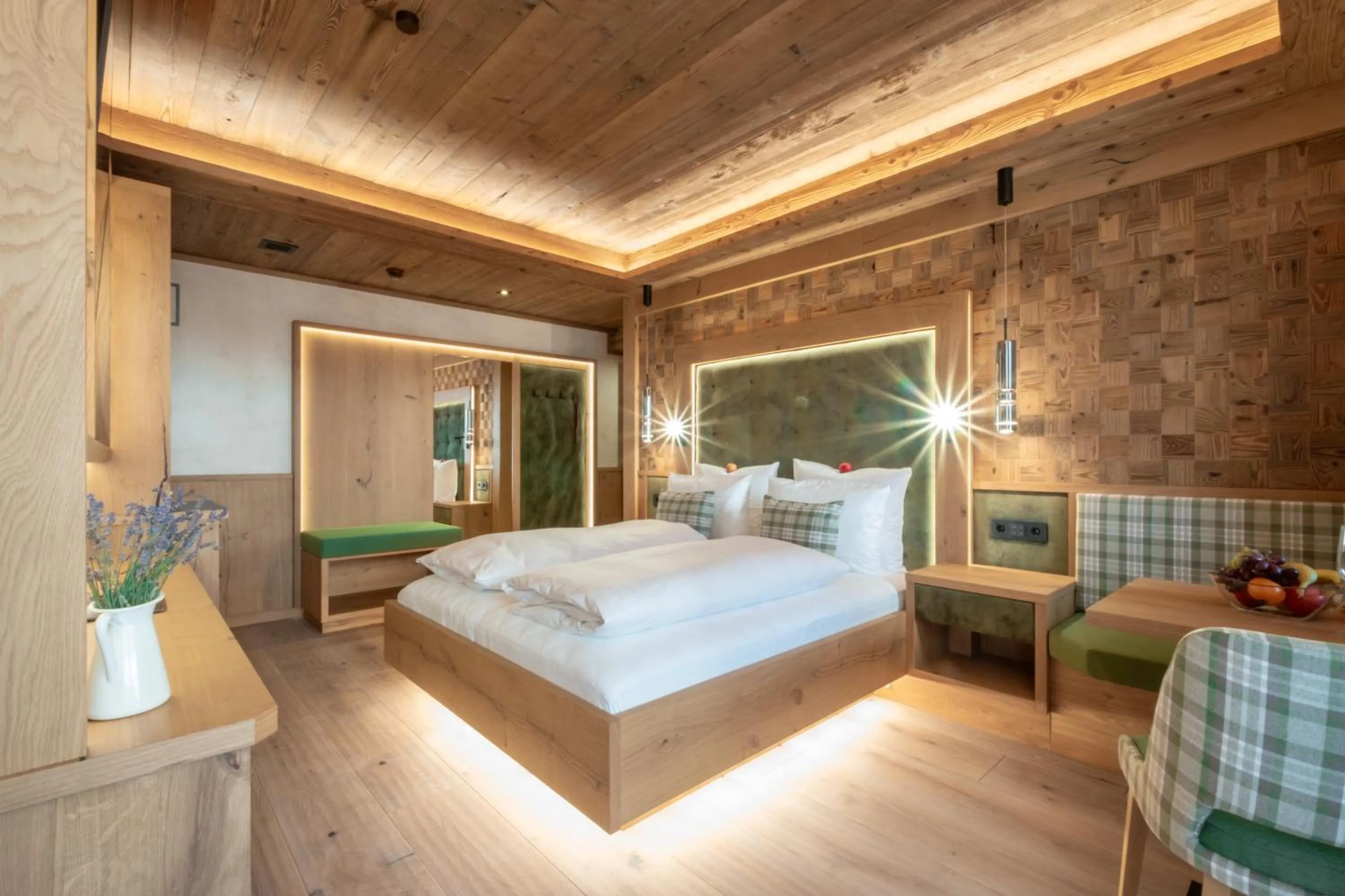 Photo of the whole room, Bed in Natur- & Wellnesshotel Brunner Hof