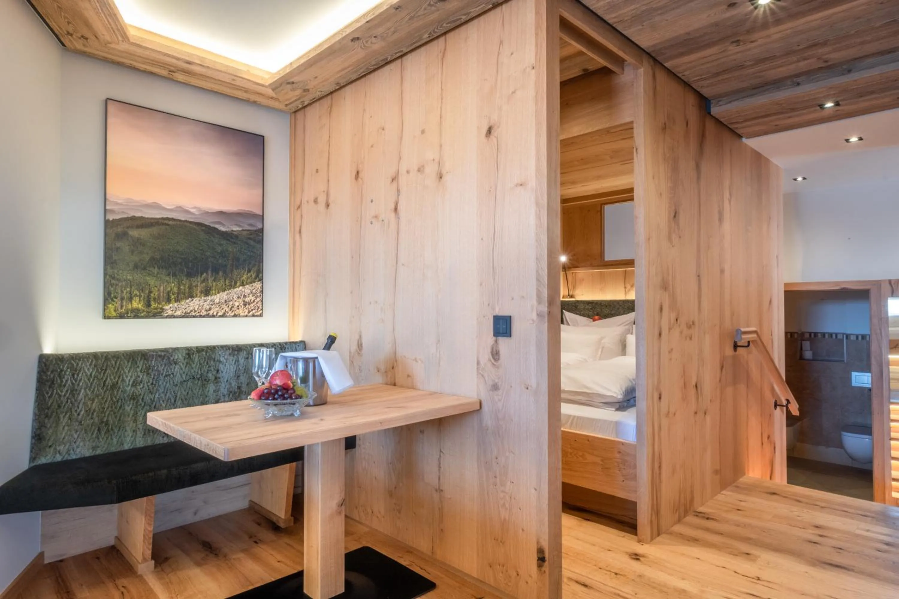 Photo of the whole room, Bed in Natur- & Wellnesshotel Brunner Hof