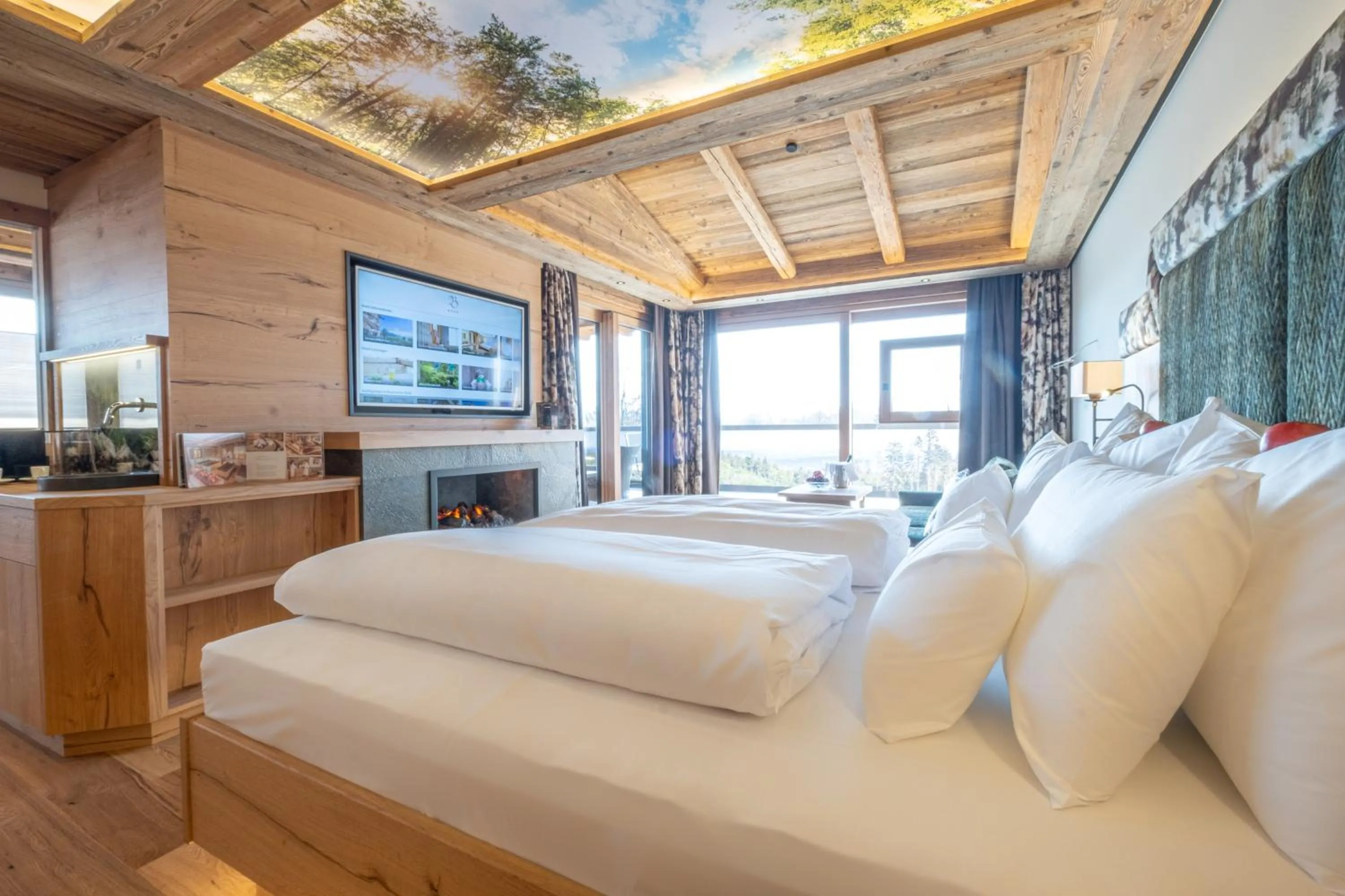 Photo of the whole room, Bed in Natur- & Wellnesshotel Brunner Hof