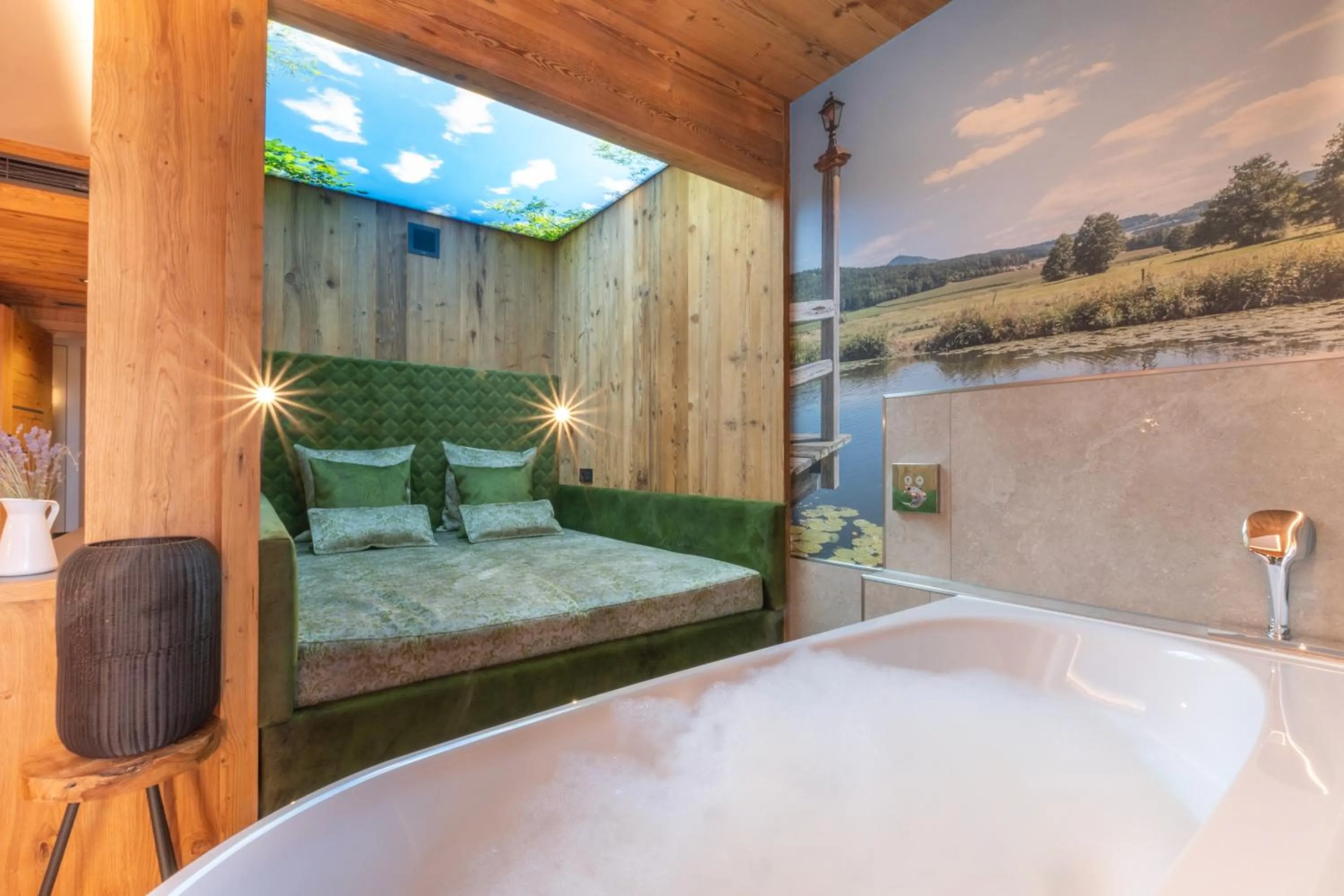 Photo of the whole room, Bed in Natur- & Wellnesshotel Brunner Hof