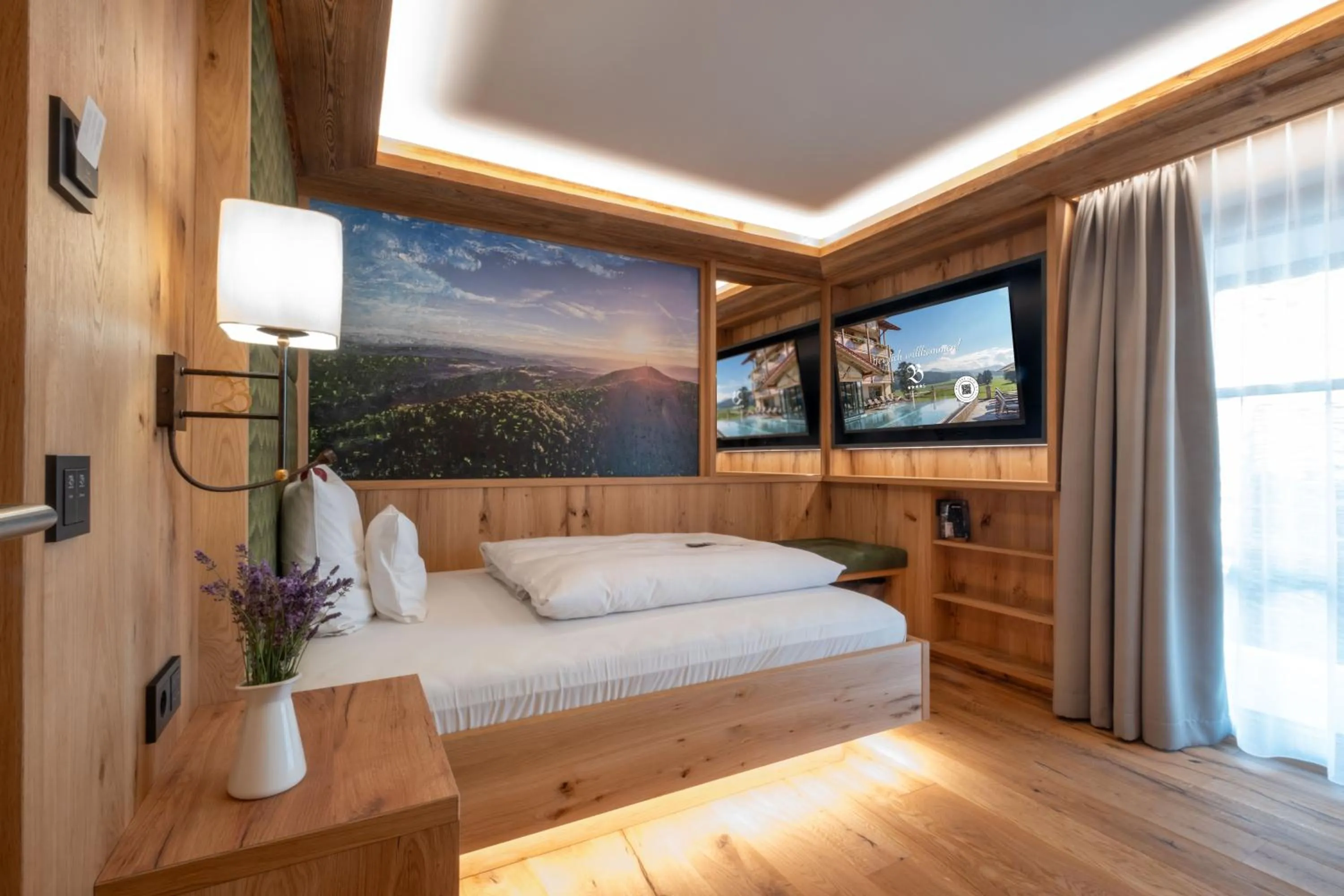 Photo of the whole room, Bed in Natur- & Wellnesshotel Brunner Hof