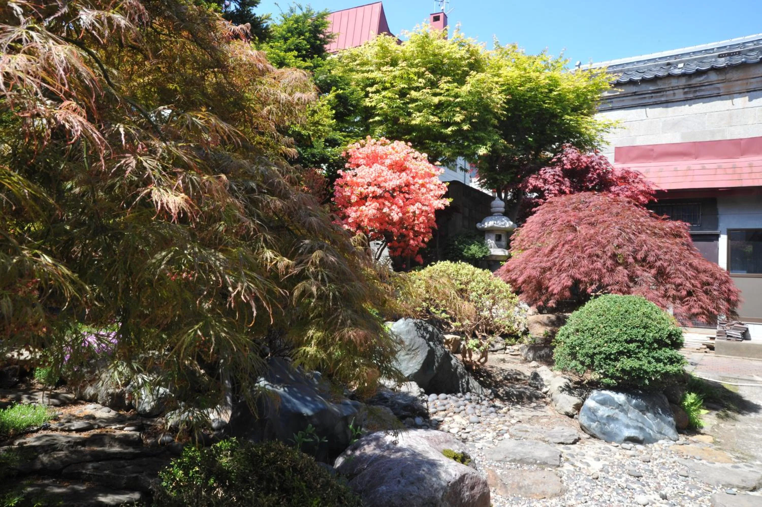 Garden view in Nishikien inn