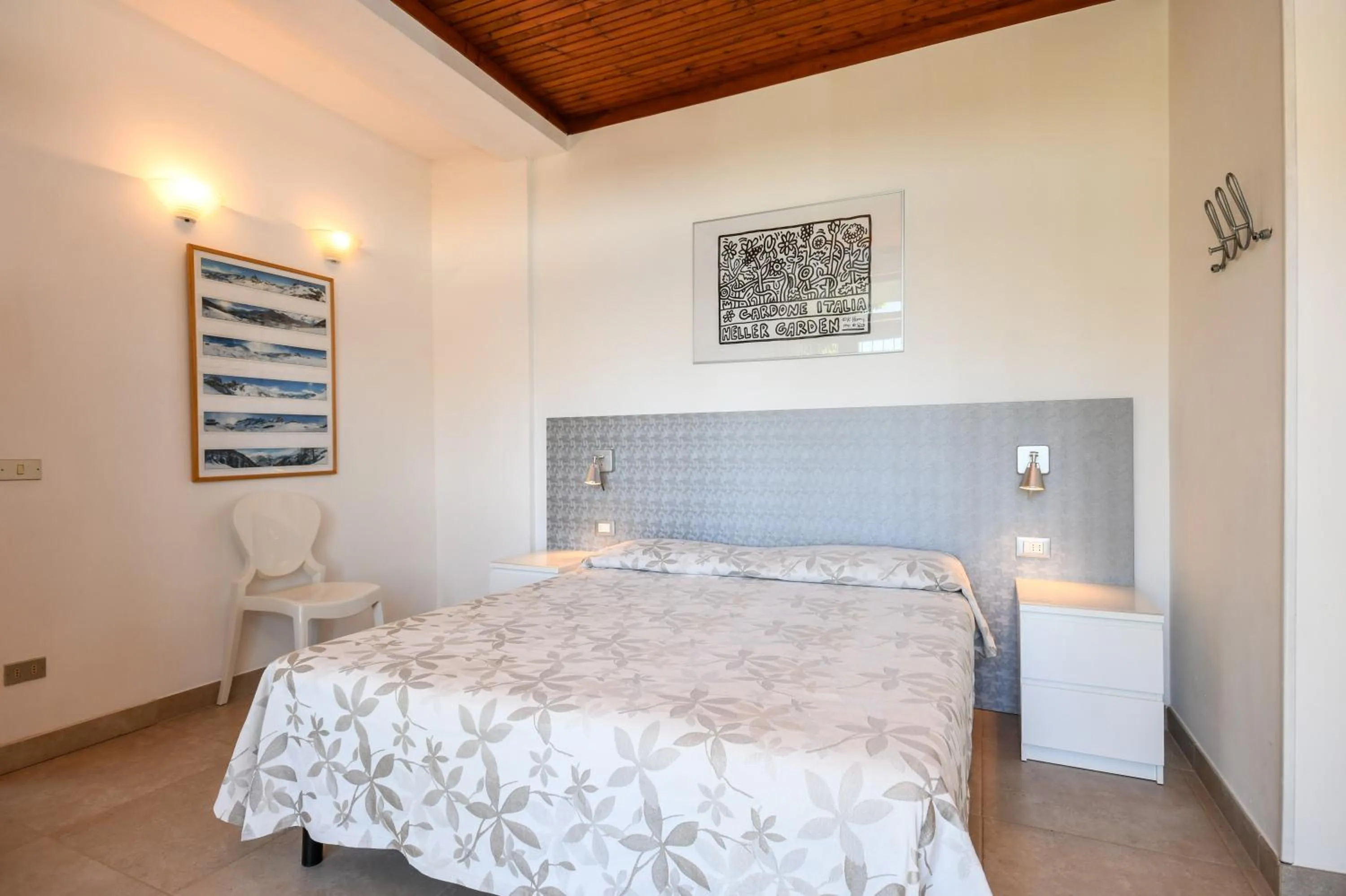 Bed in La Villa Fasano