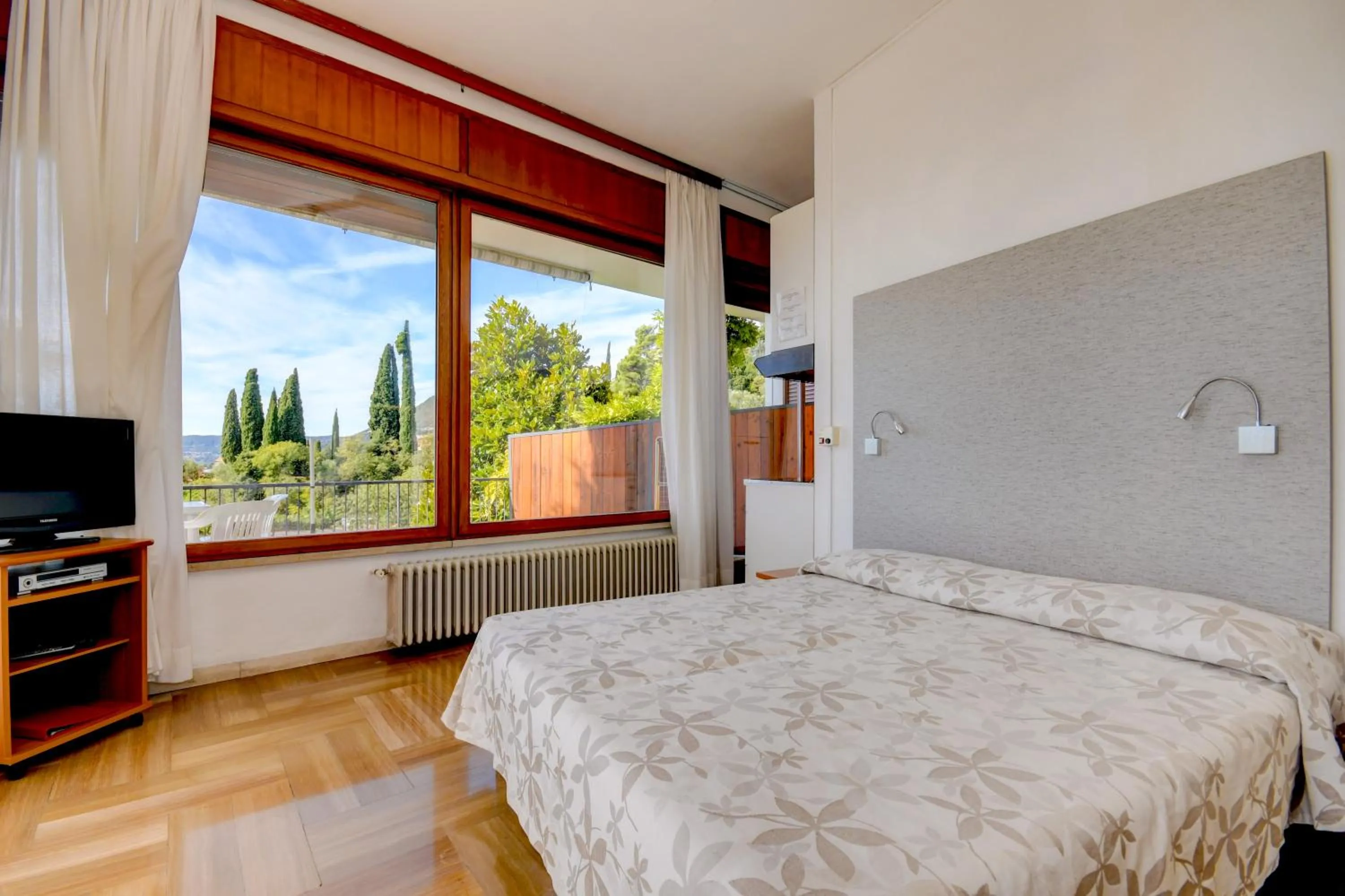 Bed in La Villa Fasano