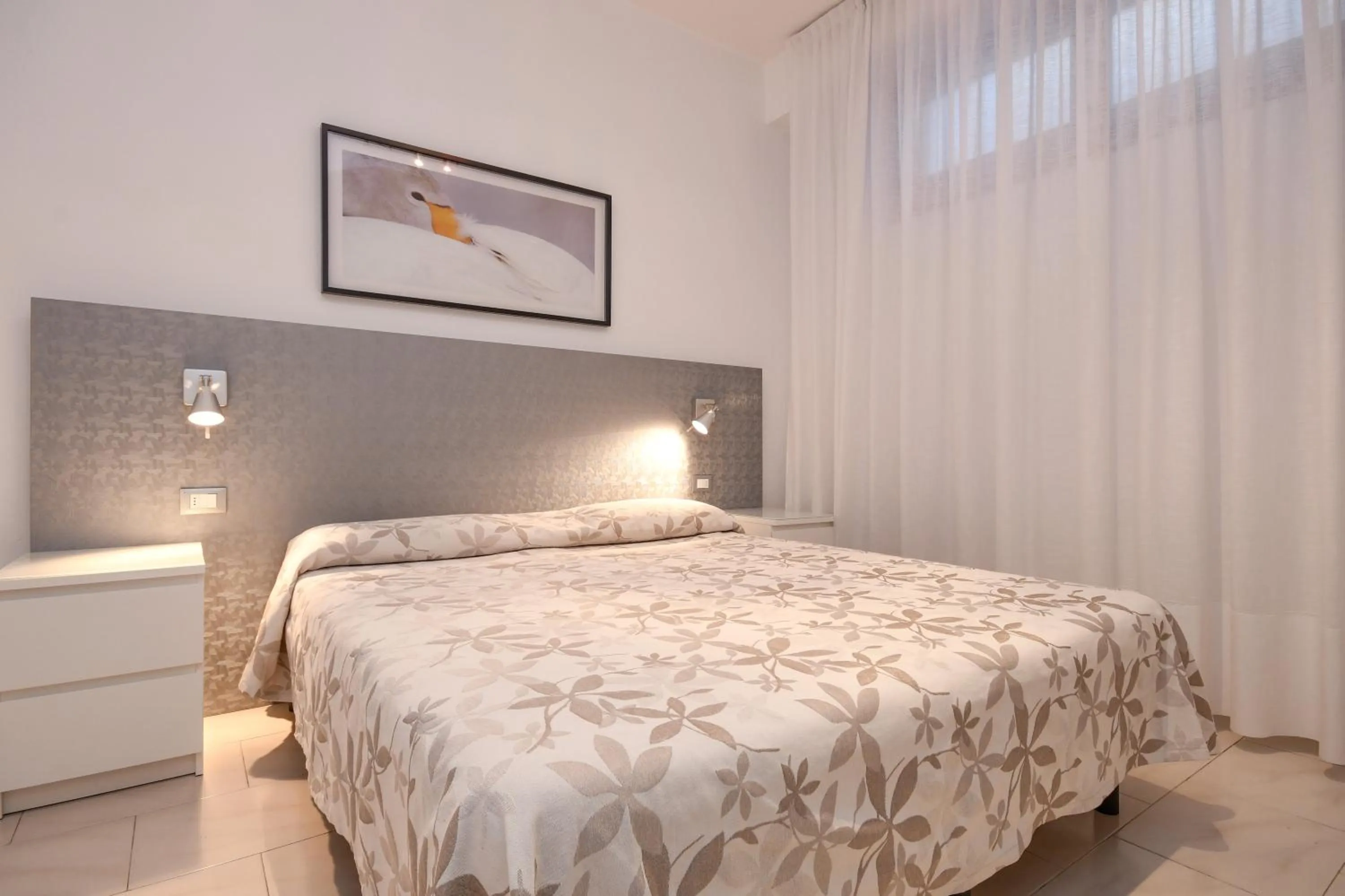 Bed in La Villa Fasano