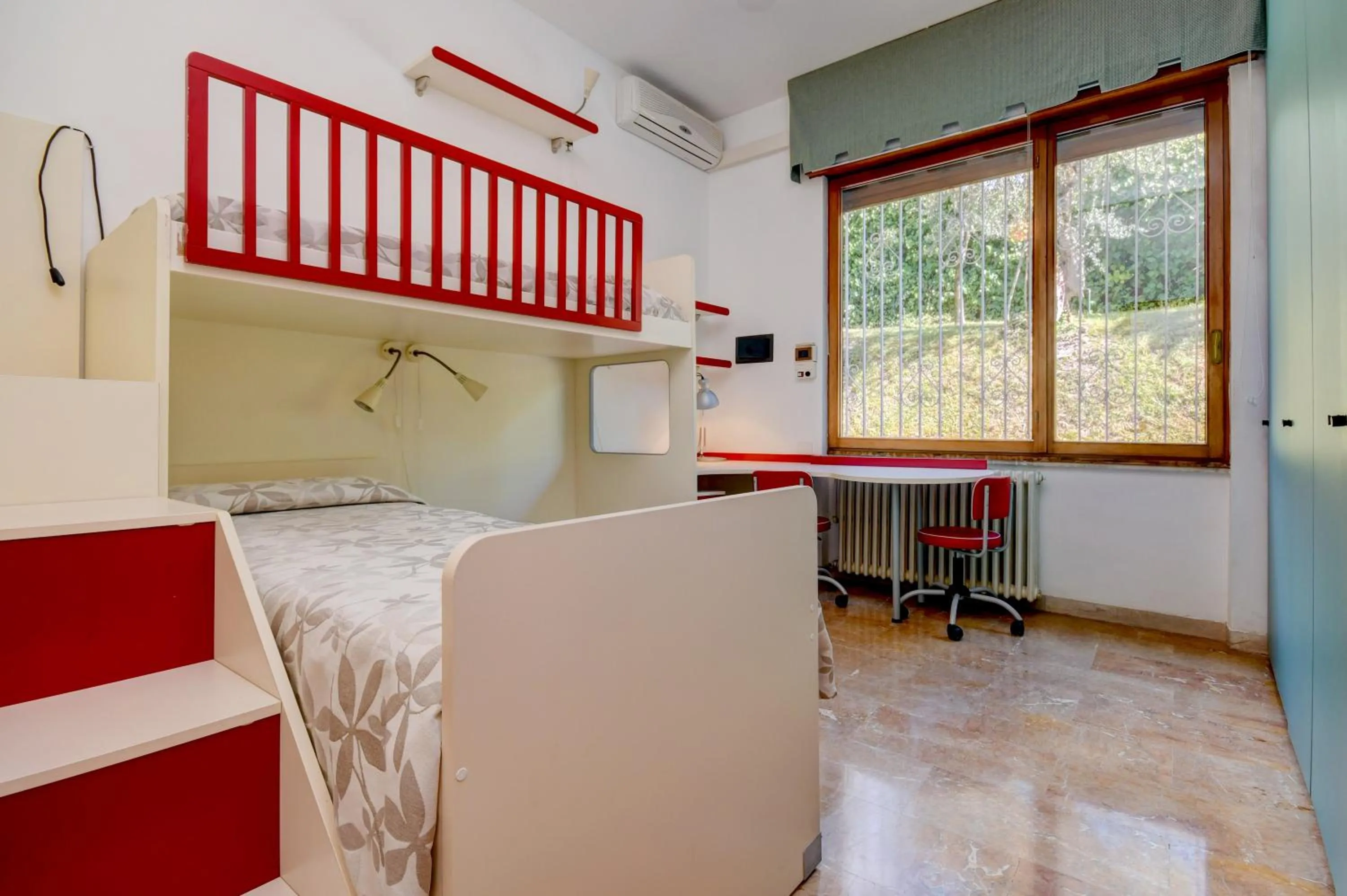 Bed in La Villa Fasano