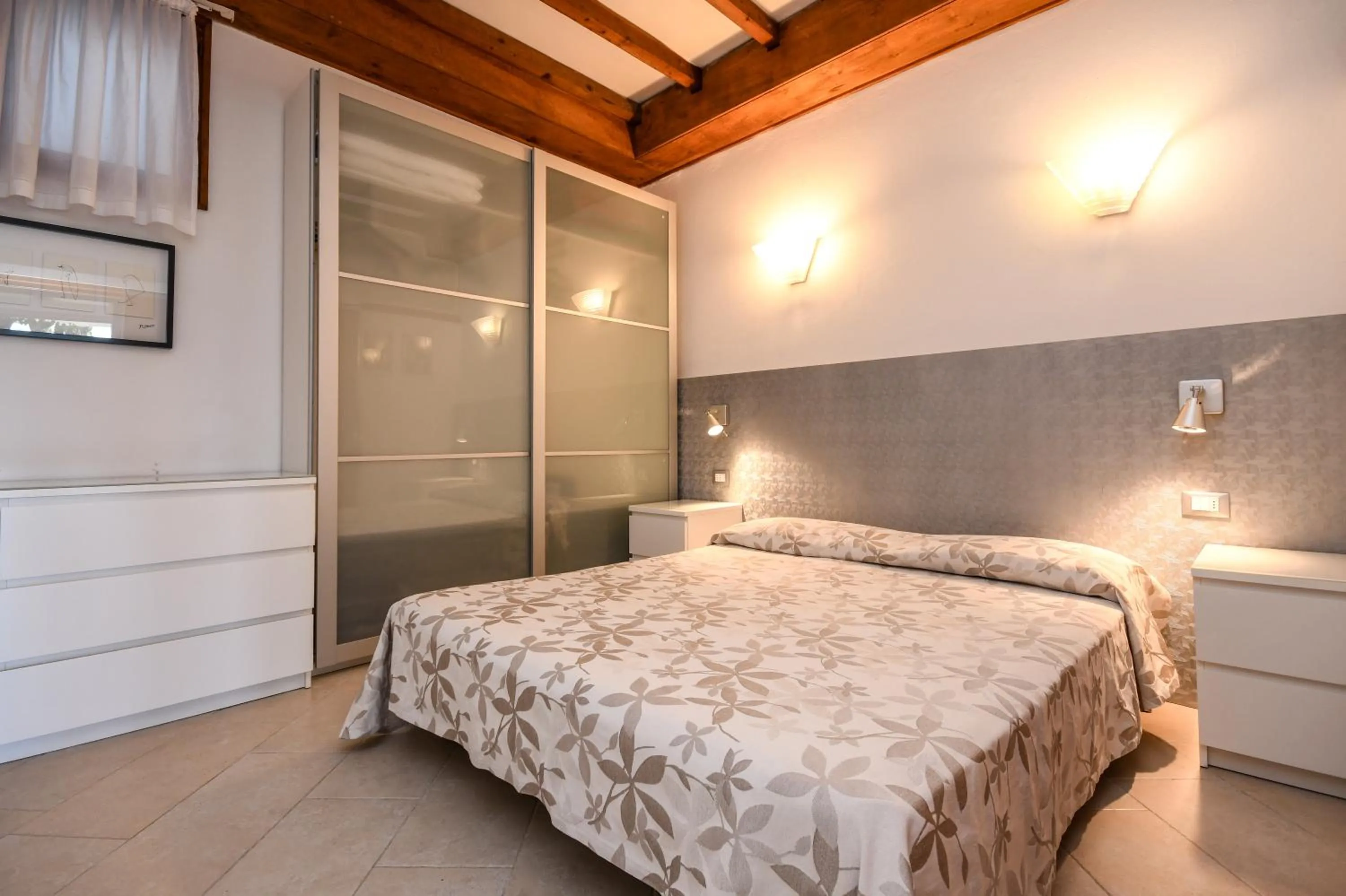 Bed in La Villa Fasano