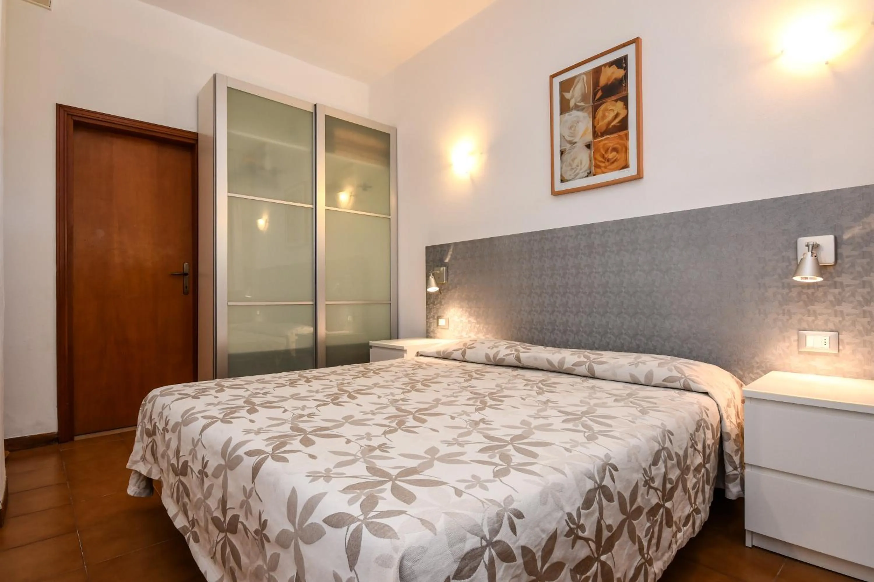 Bed in La Villa Fasano