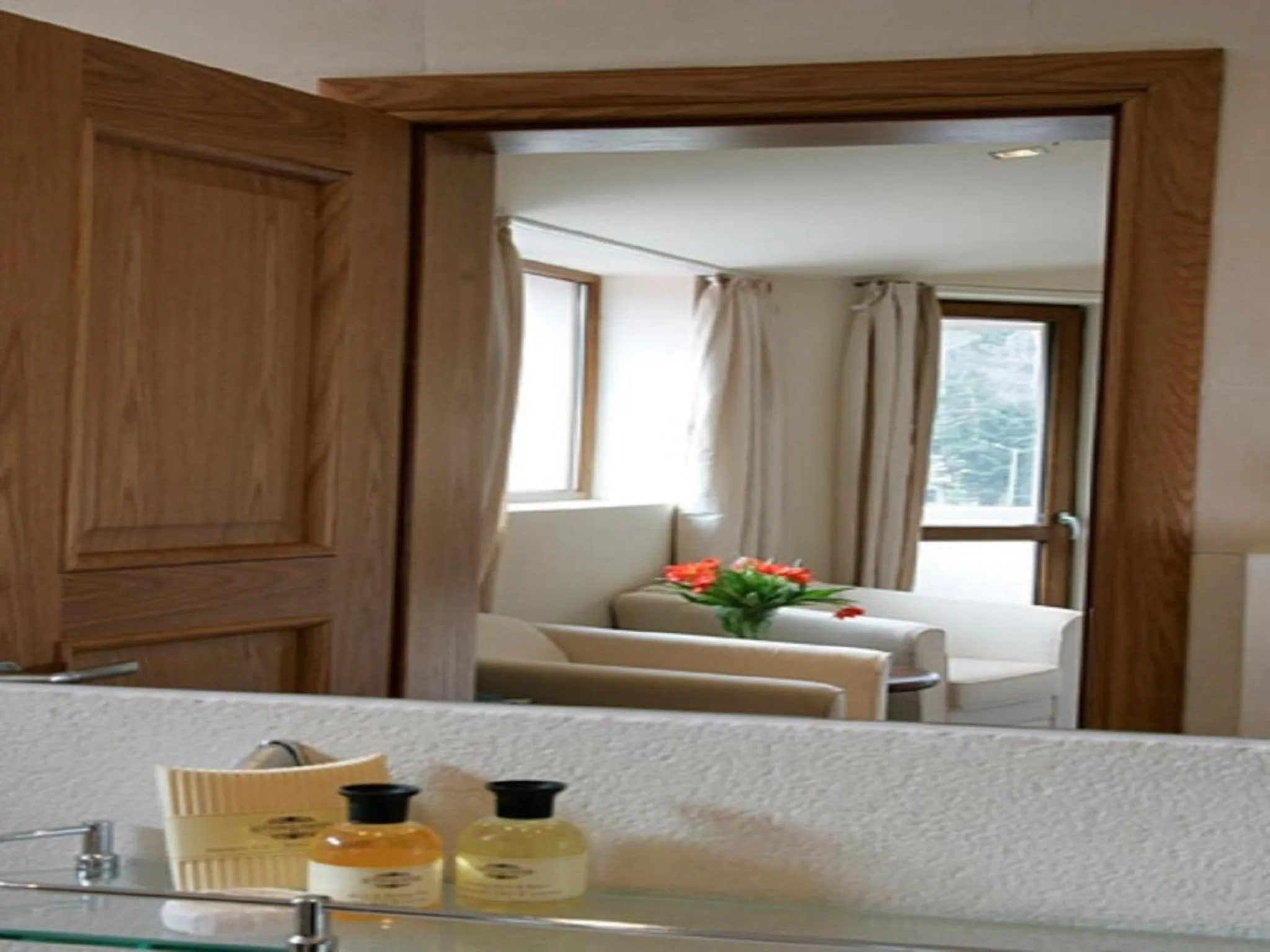 Bathroom in The Lodge Hotel