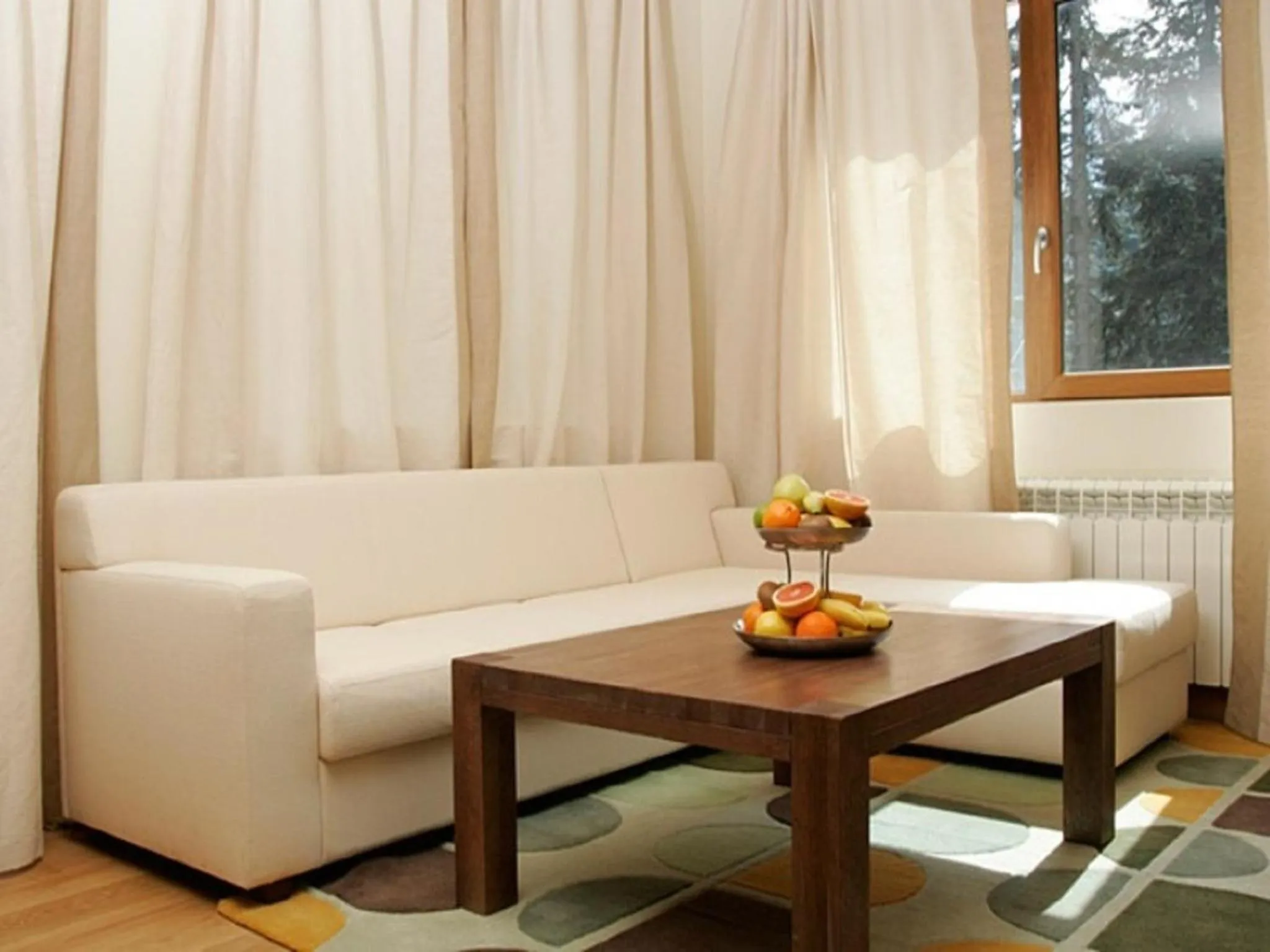 Living room in The Lodge Hotel