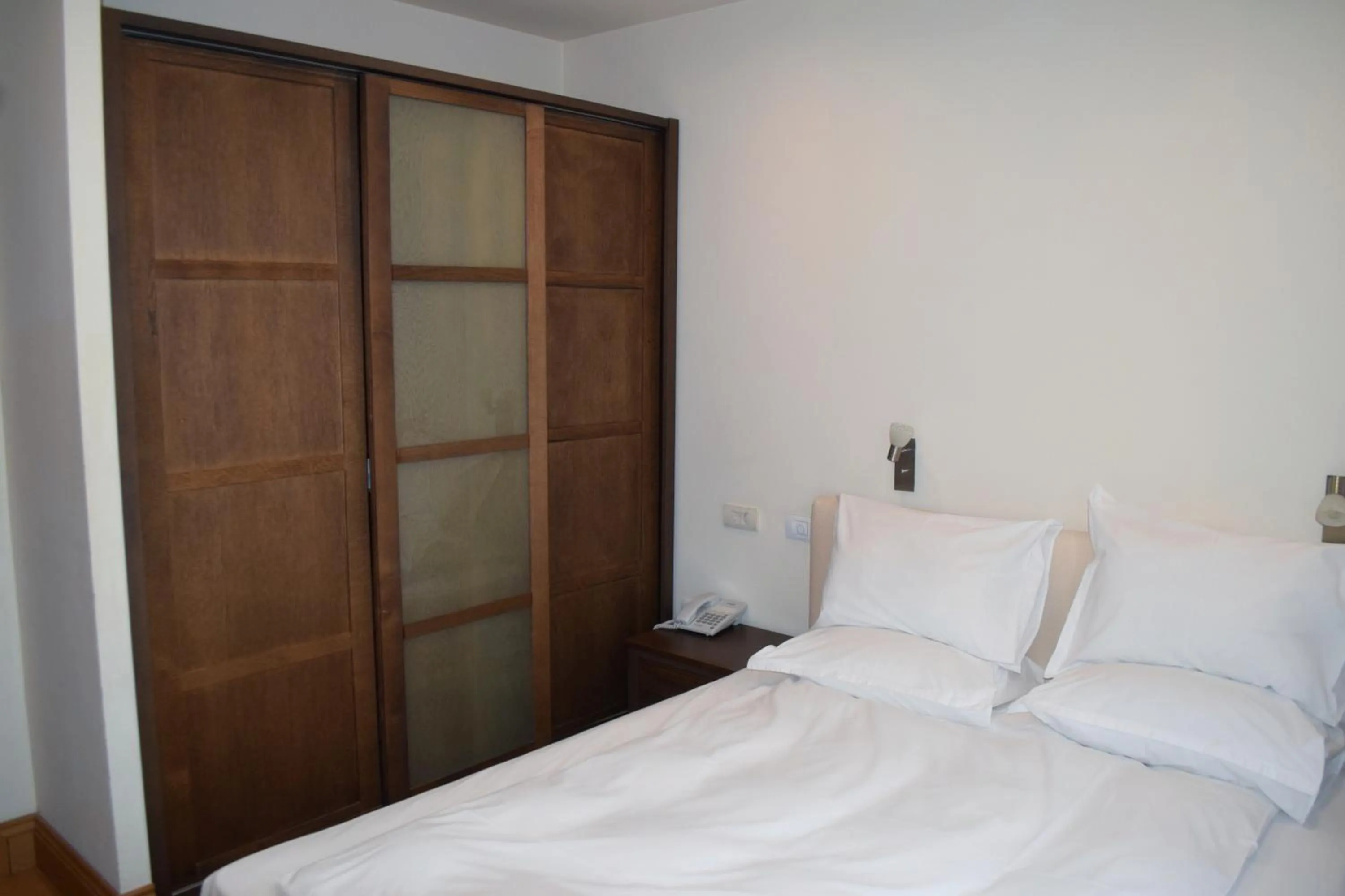 Bed in The Lodge Hotel