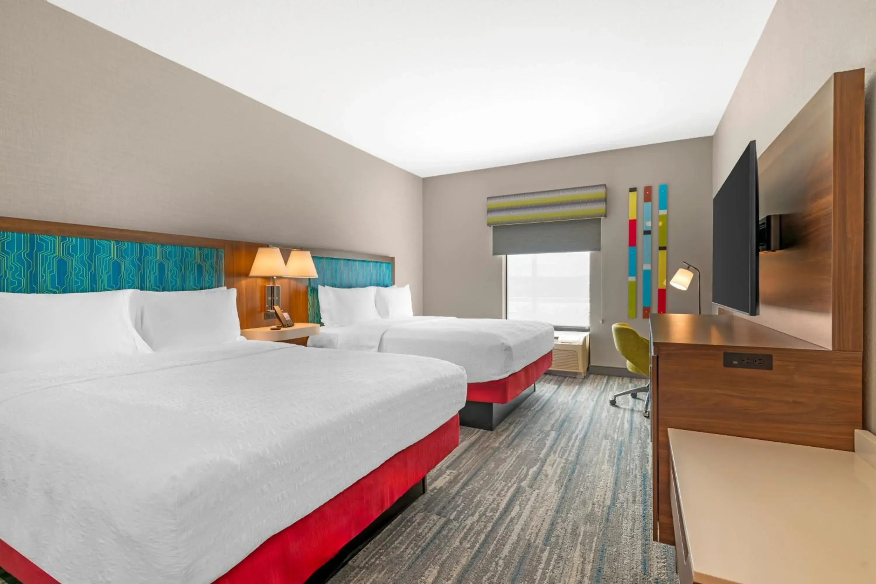 Bed in Hampton Inn Junction City Bed in Hampton Inn Junction City