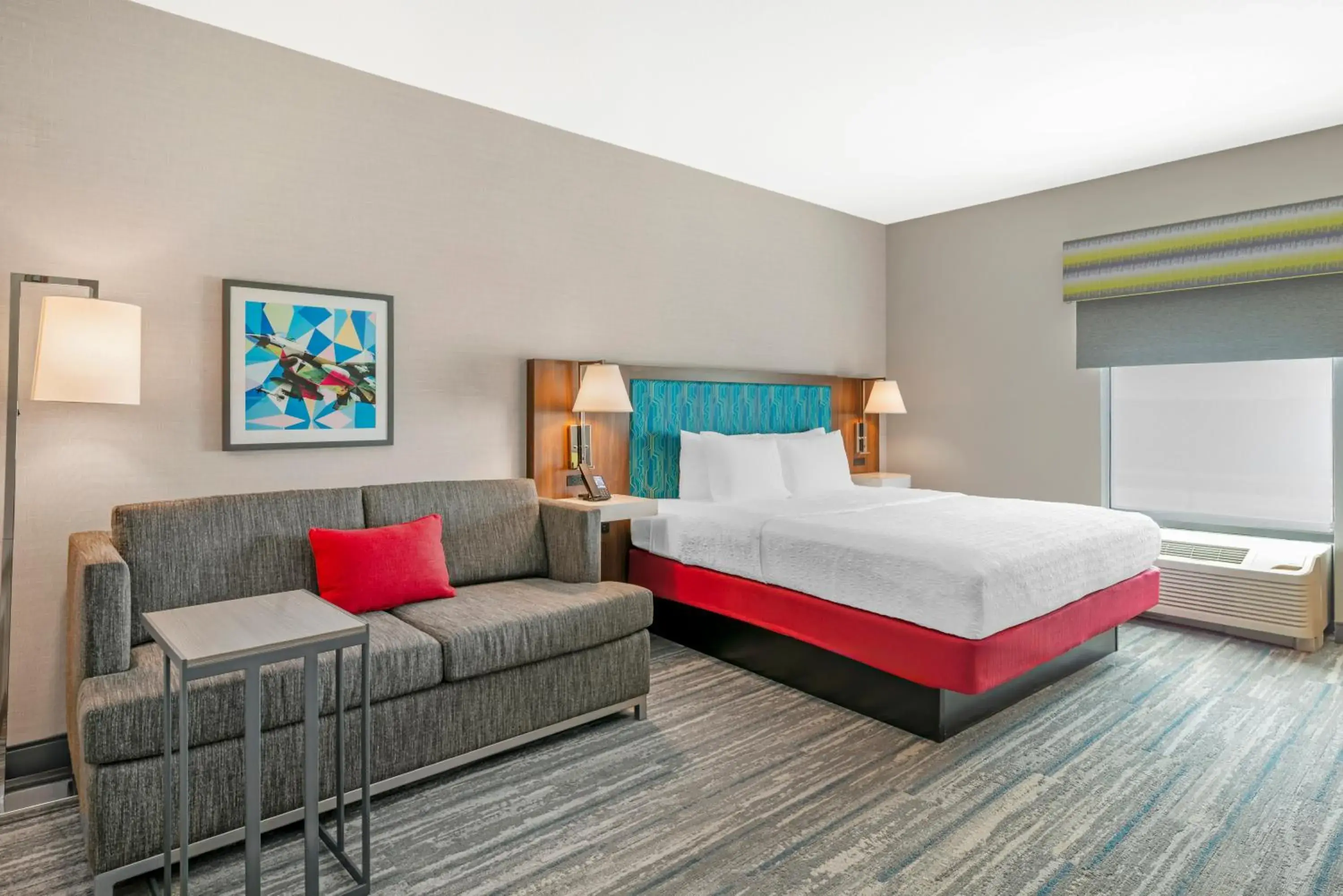 Bed in Hampton Inn Junction City Bed in Hampton Inn Junction City