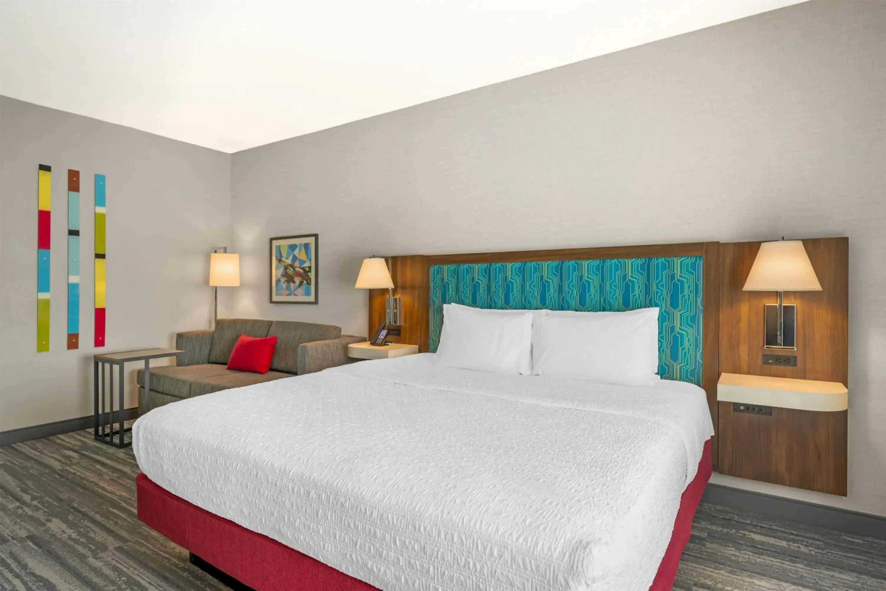 King Studio Suite with Sofa Bed - Non-Smoking in Hampton Inn Junction City King Studio Suite with Sofa Bed - Non-Smoking in Hampton Inn Junction City