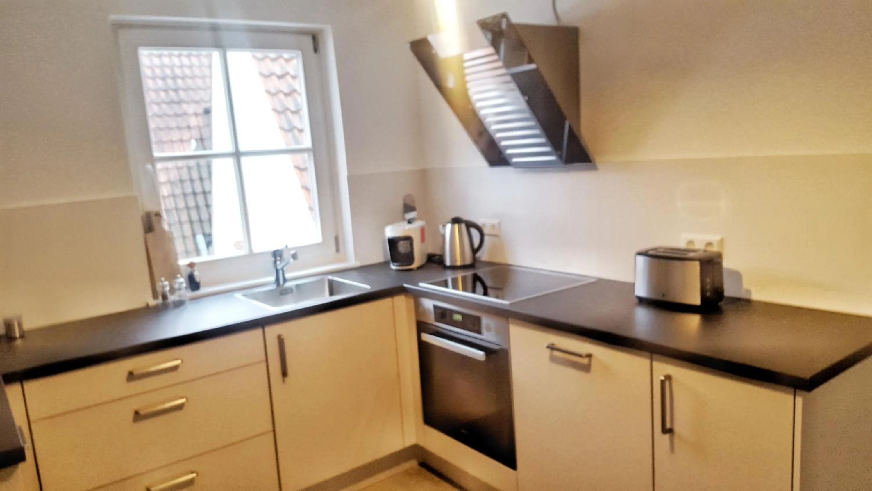 Kitchen or kitchenette in Bremen Apartments Nath Schnoor