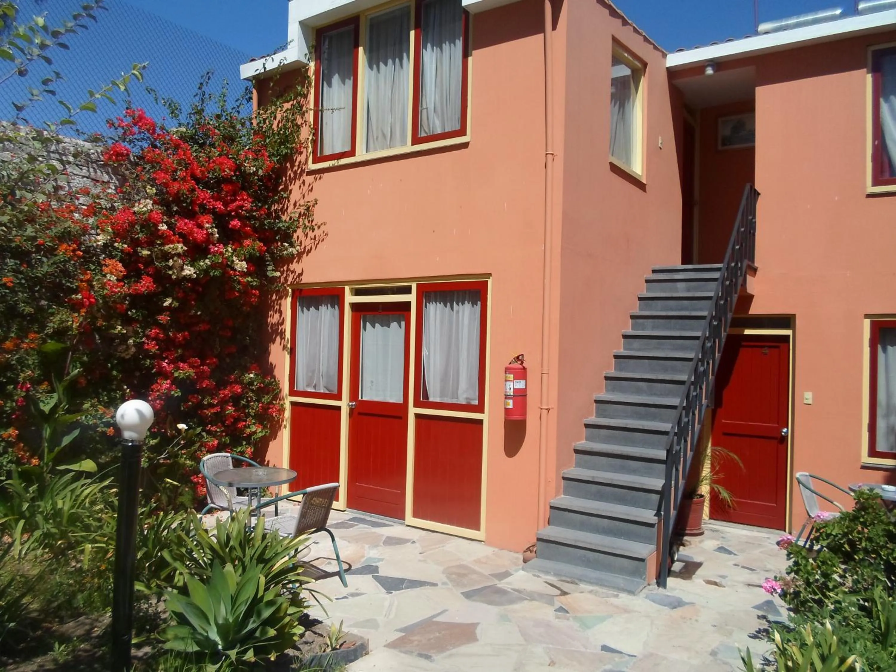 Patio in Posada El Castillo