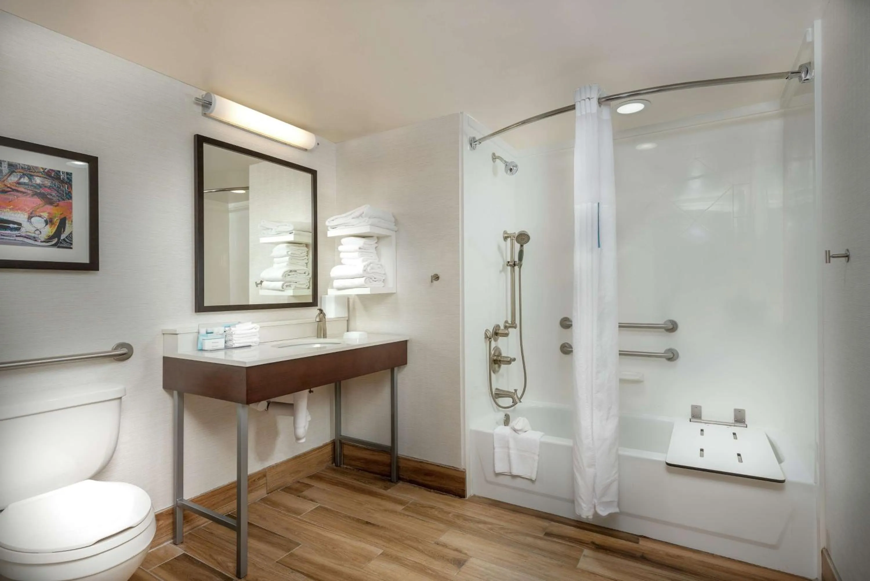 Bathroom in Hampton Inn Tuscaloosa - East