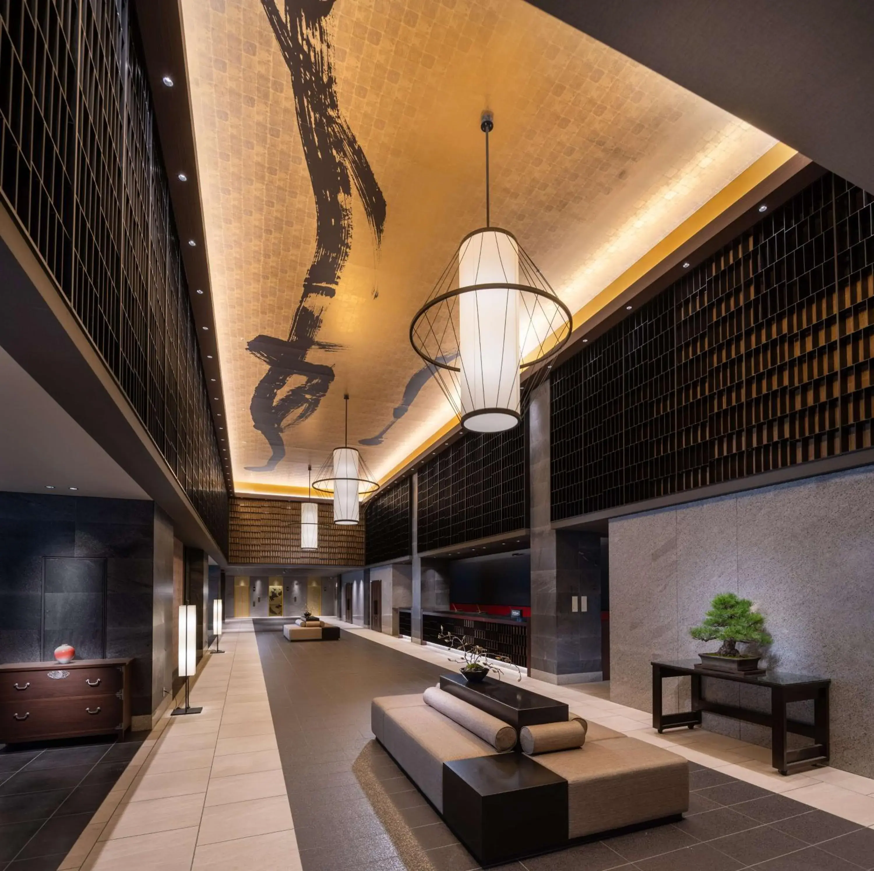 Lobby or reception in Daiwa Royal Hotel Grande Kyoto