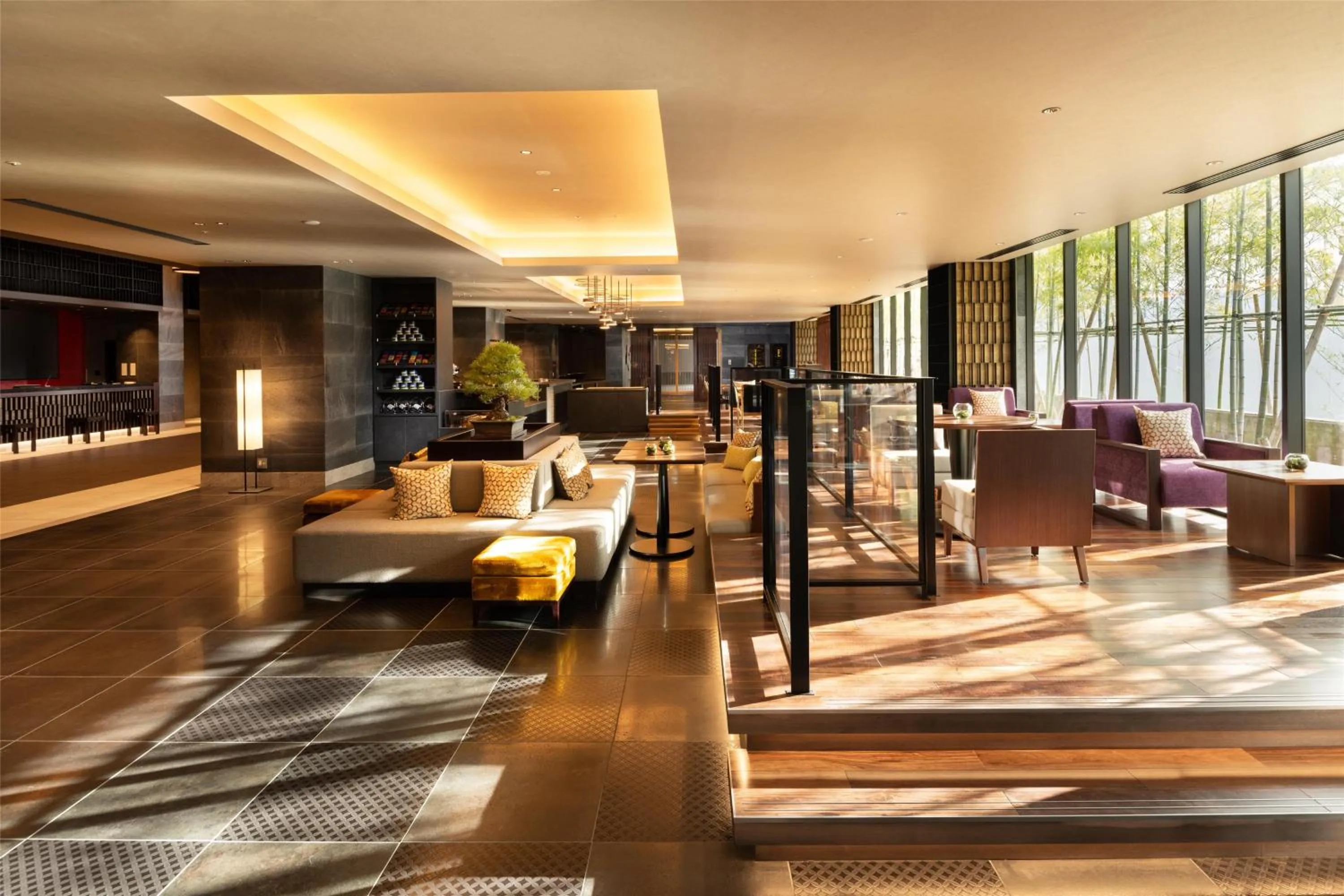 Lobby or reception in DoubleTree by Hilton Kyoto Station
