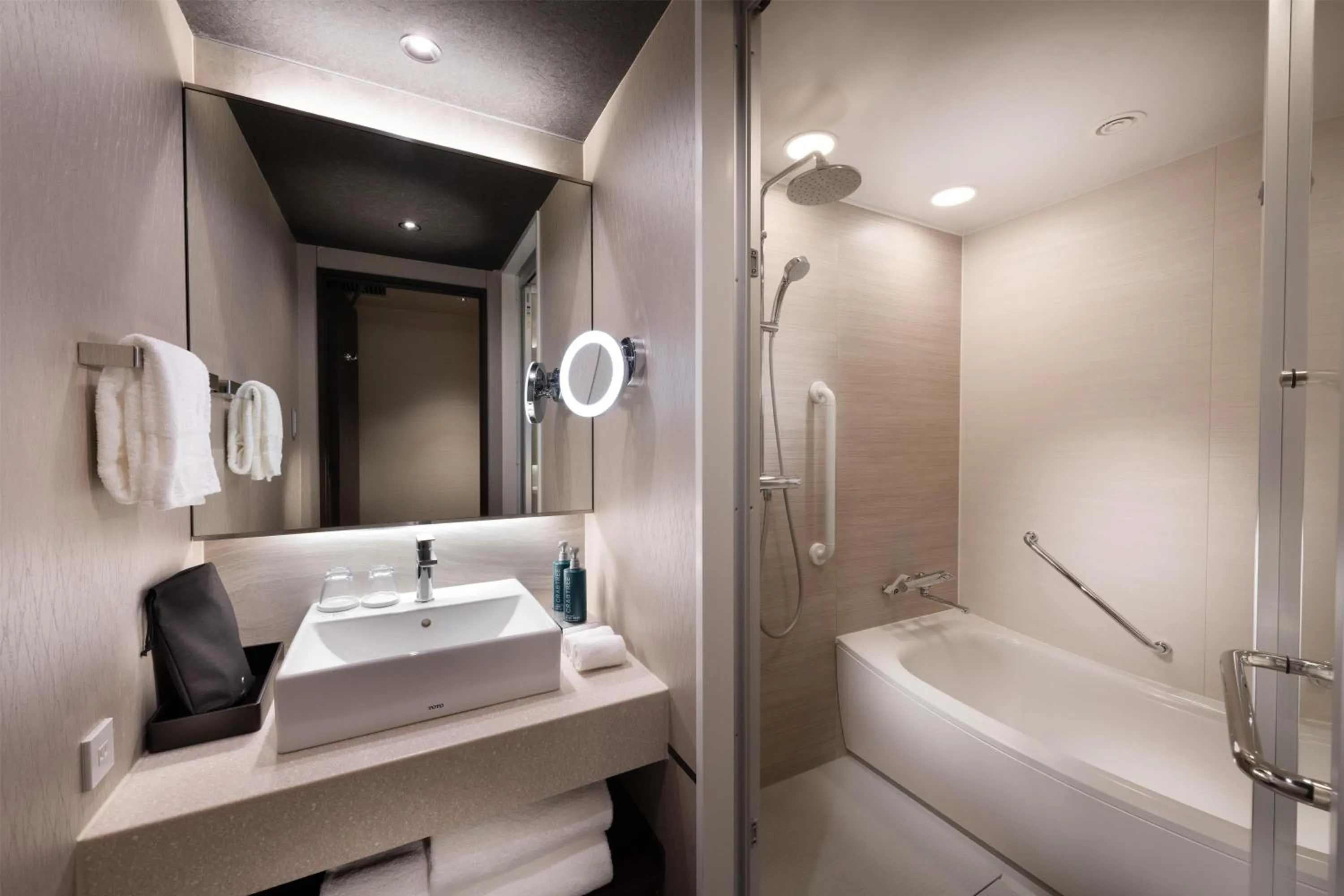 Bathroom in DoubleTree by Hilton Kyoto Station