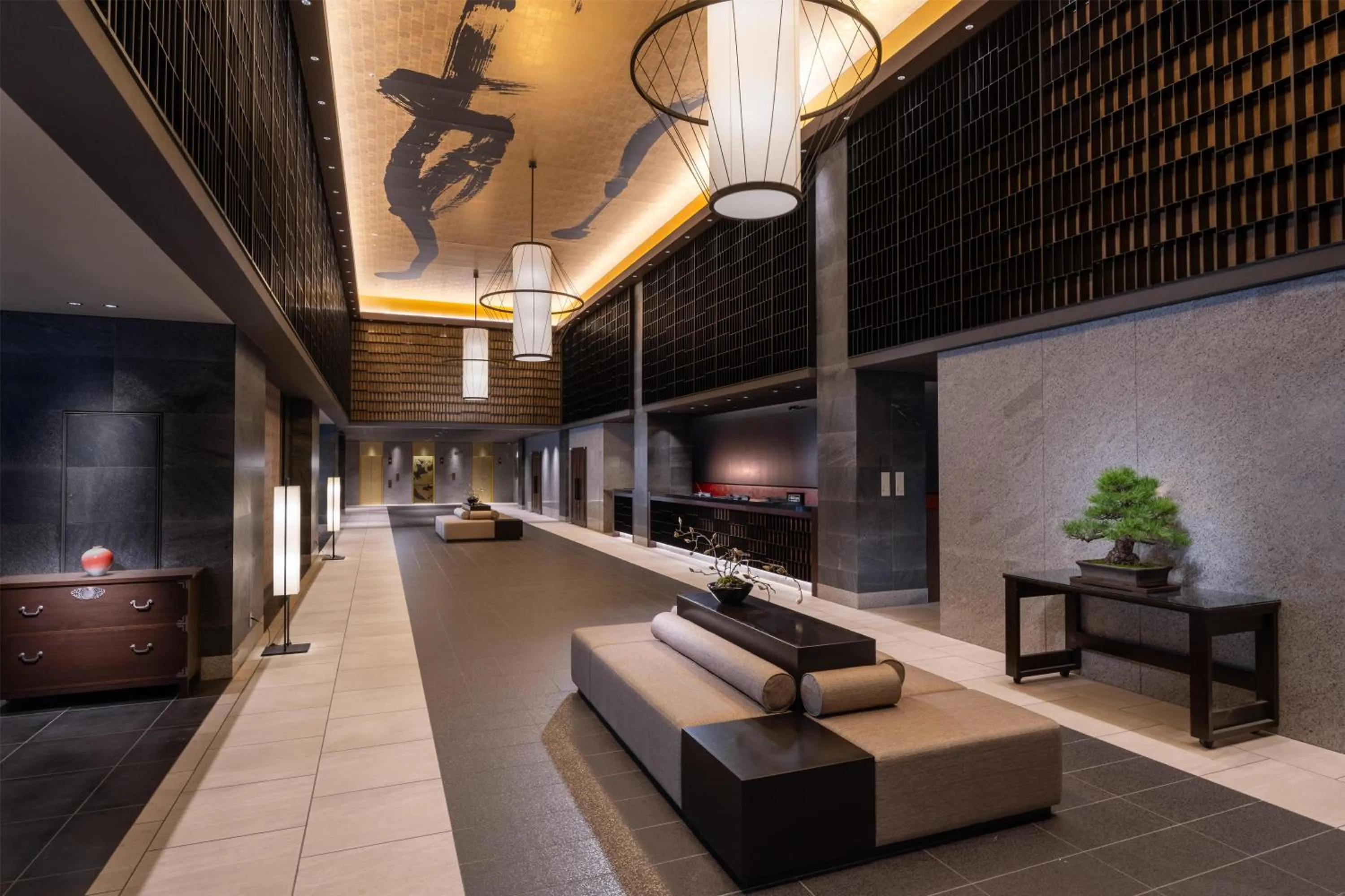Lobby or reception in DoubleTree by Hilton Kyoto Station