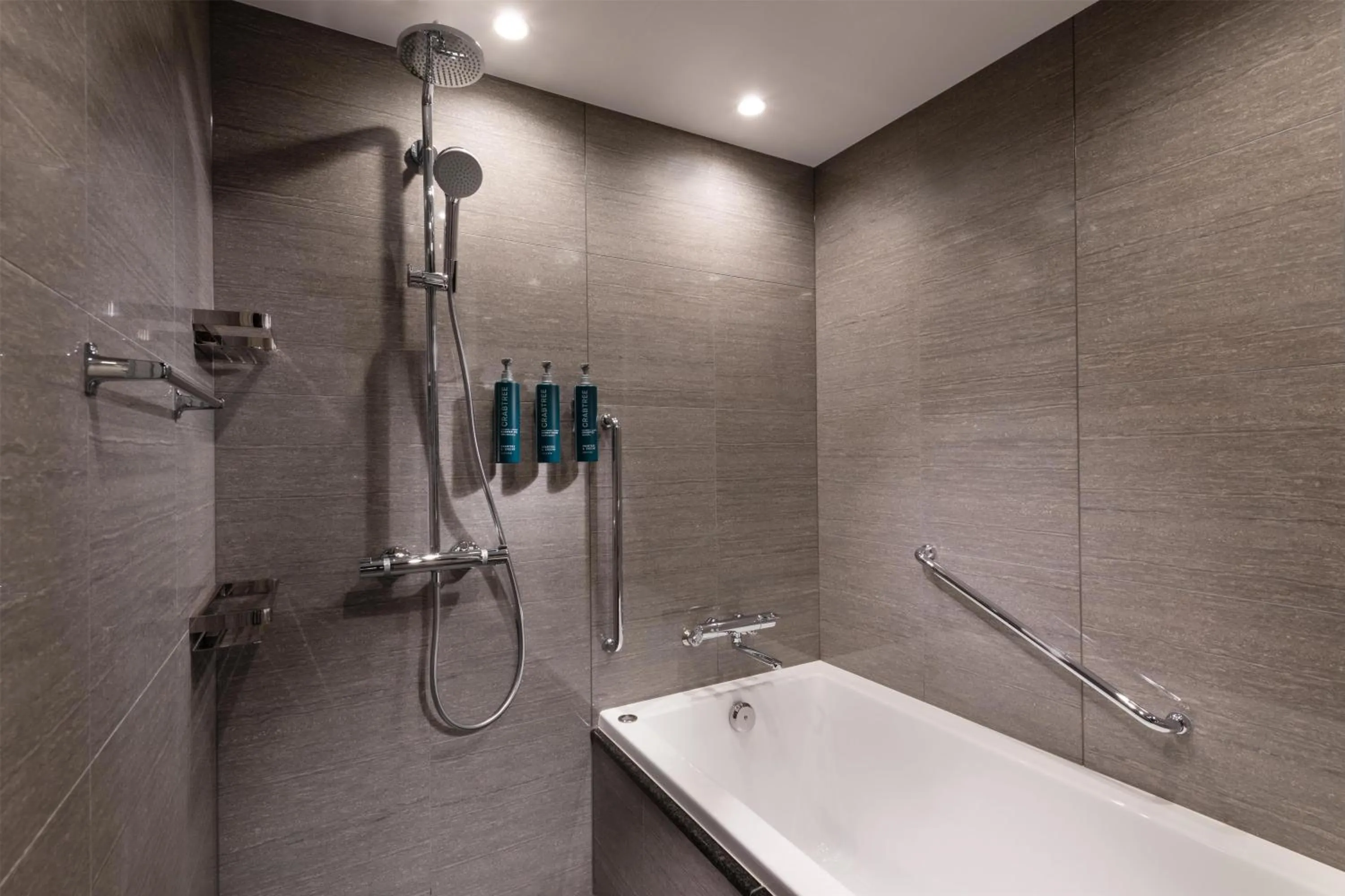 Bathroom in DoubleTree by Hilton Kyoto Station