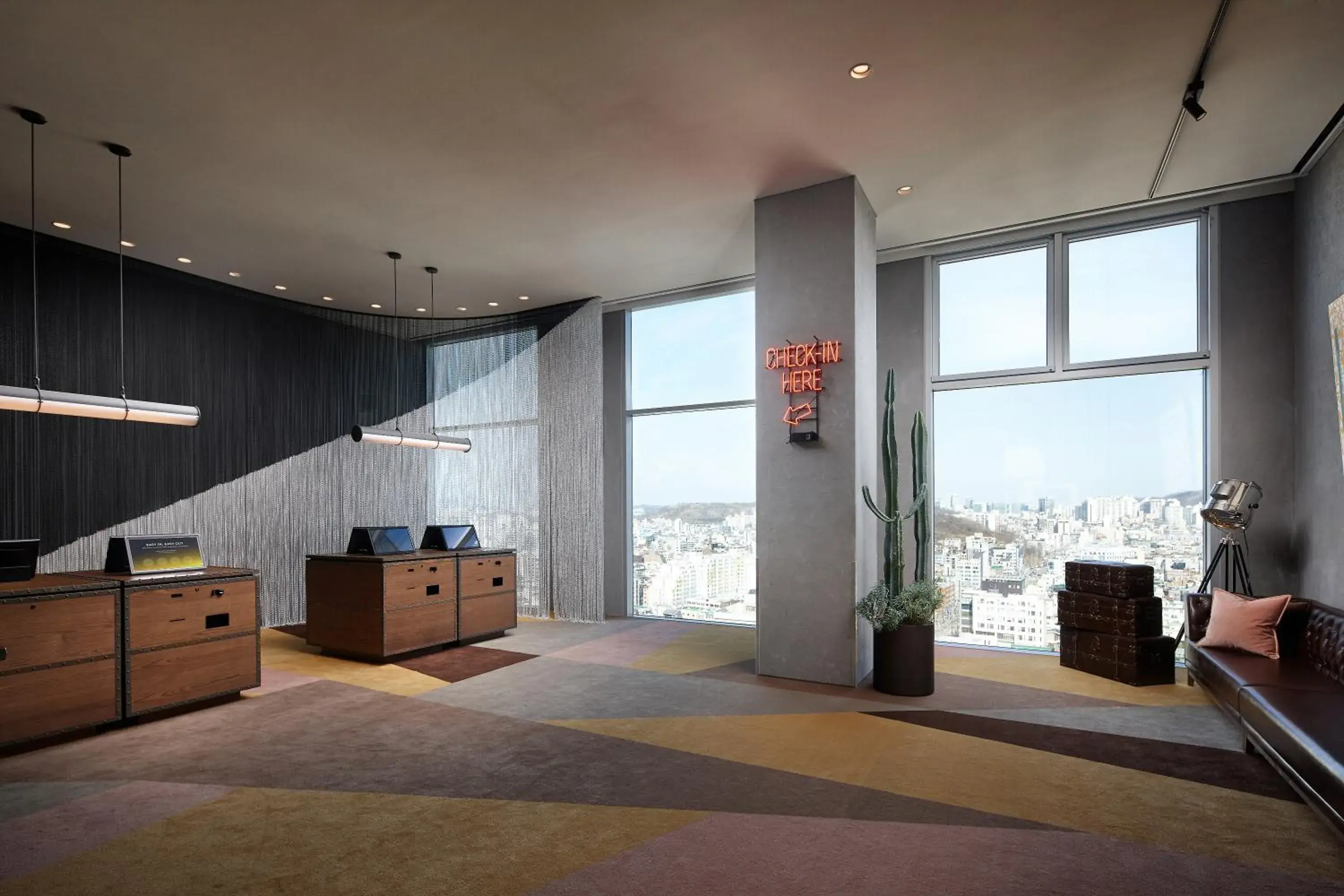 Lobby or reception in L7 Hongdae Lobby or reception in L7 Hongdae