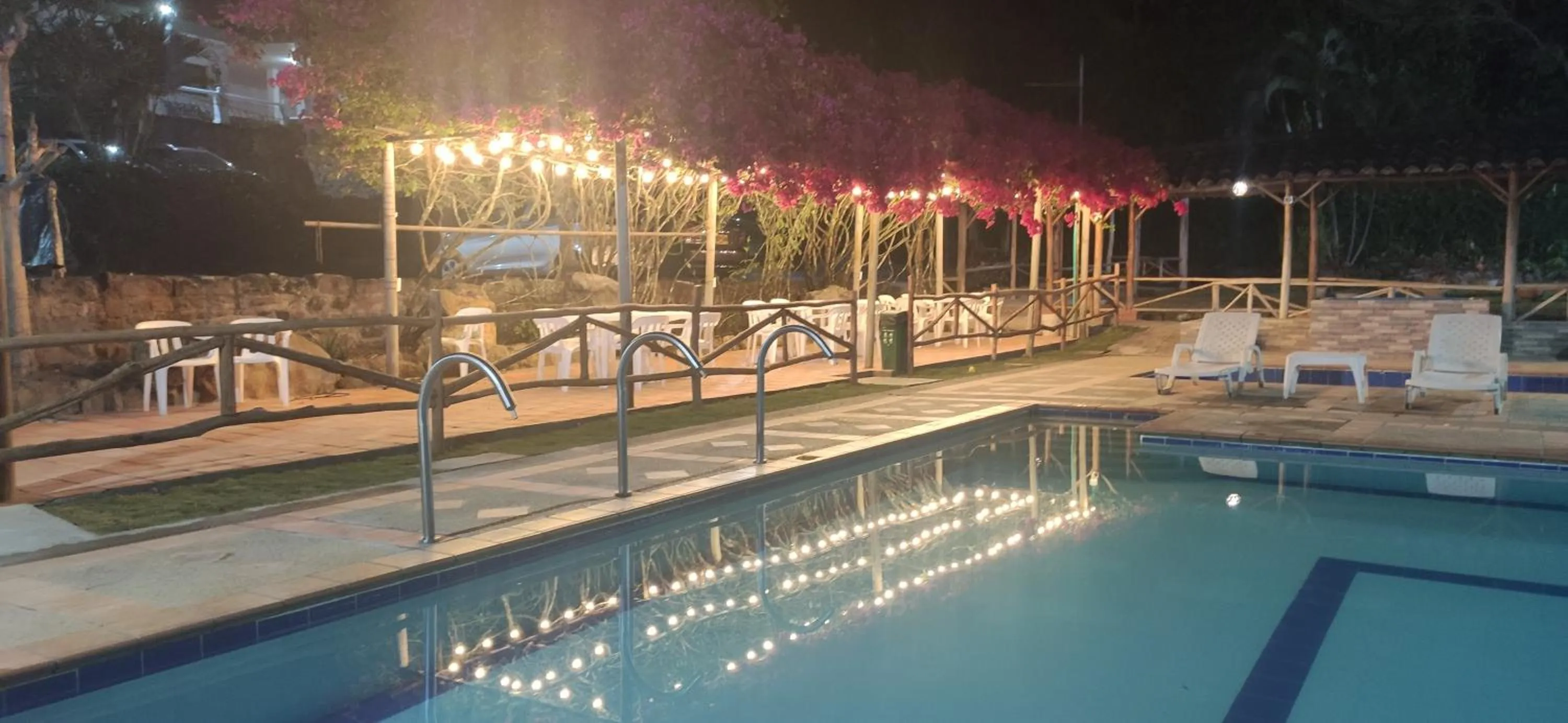Swimming pool in Hotel Campestre UMPALÁ