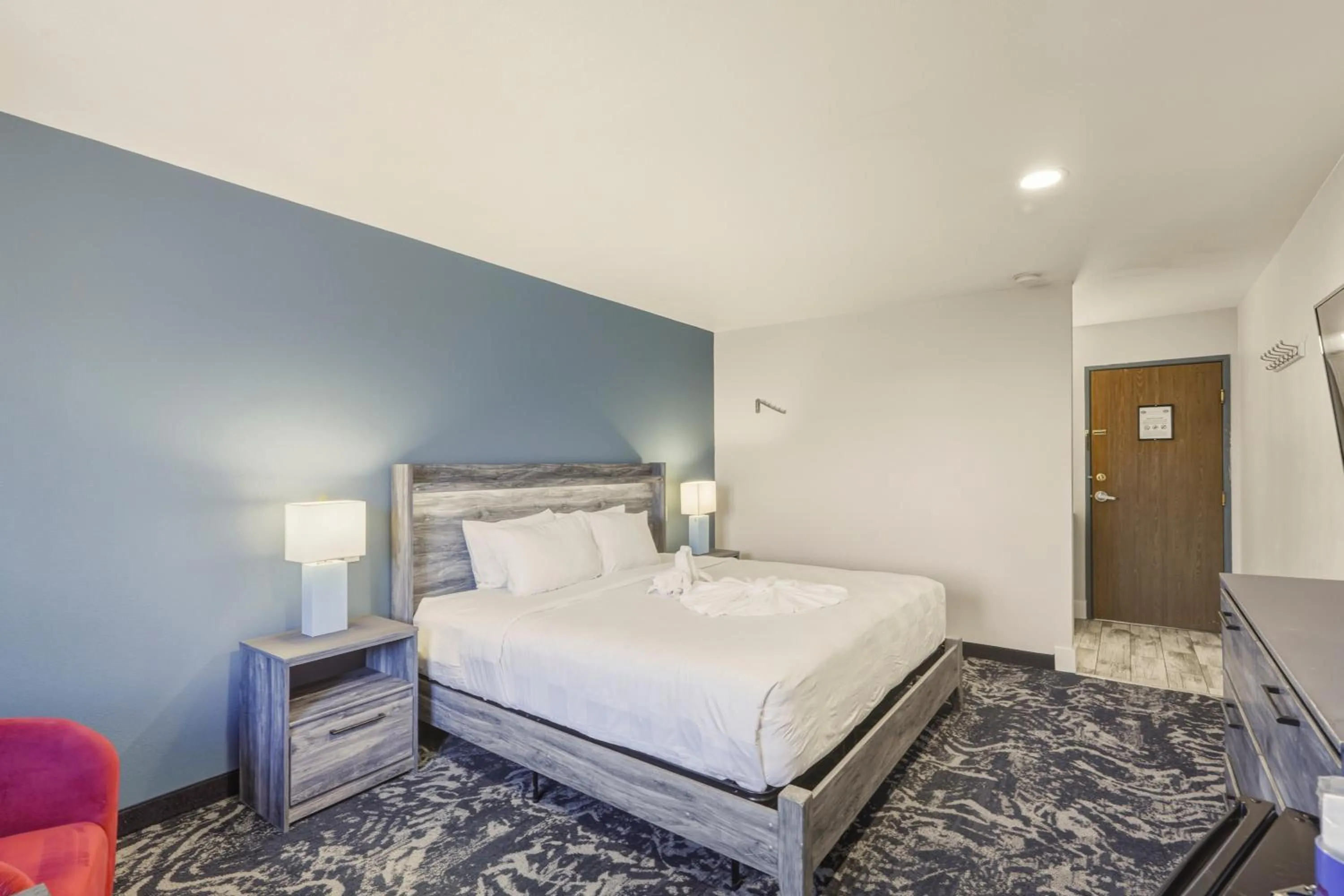 Bed in RiverWalk Inn