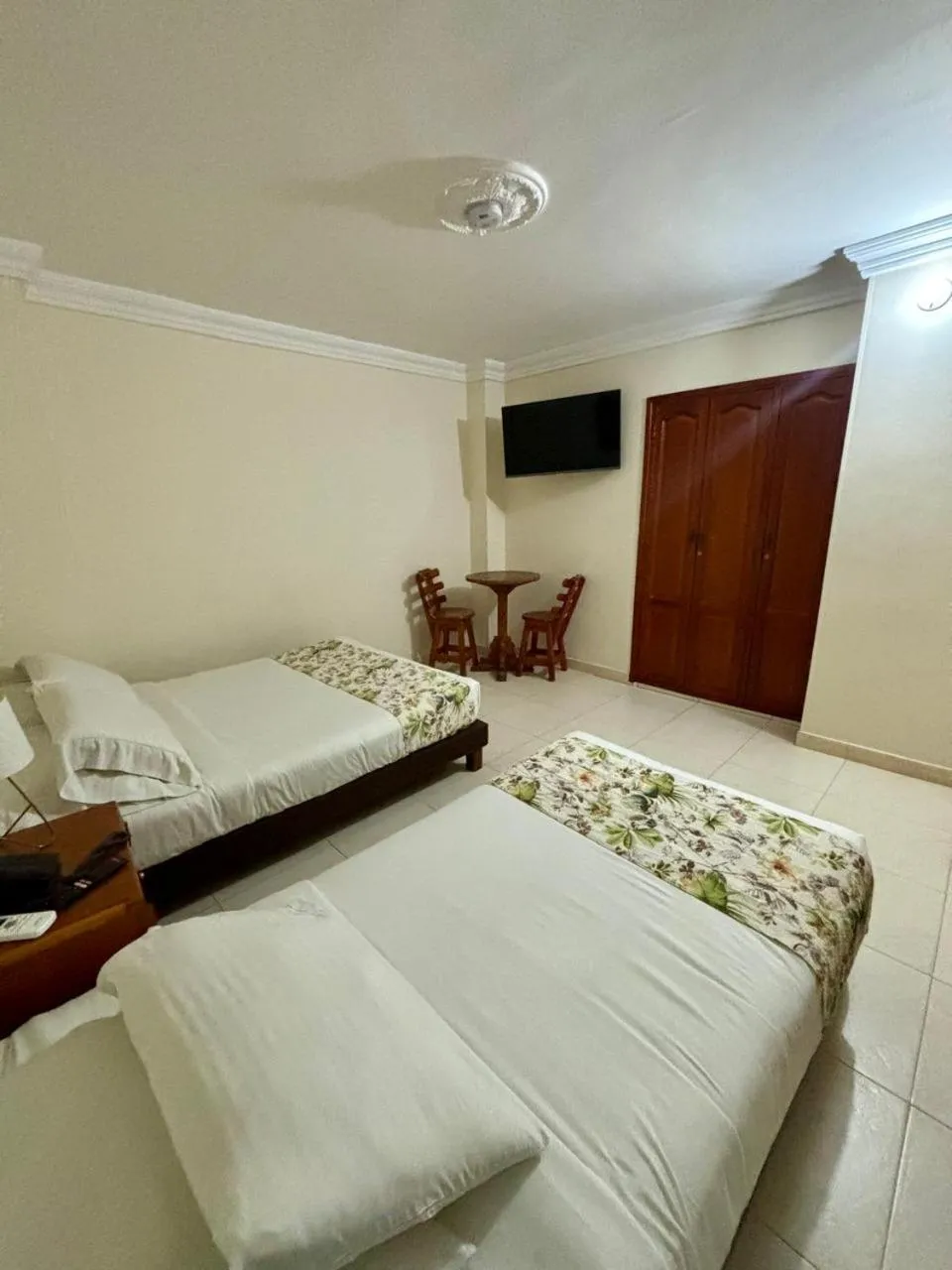 Bed in Hotel San Miguel Imperial