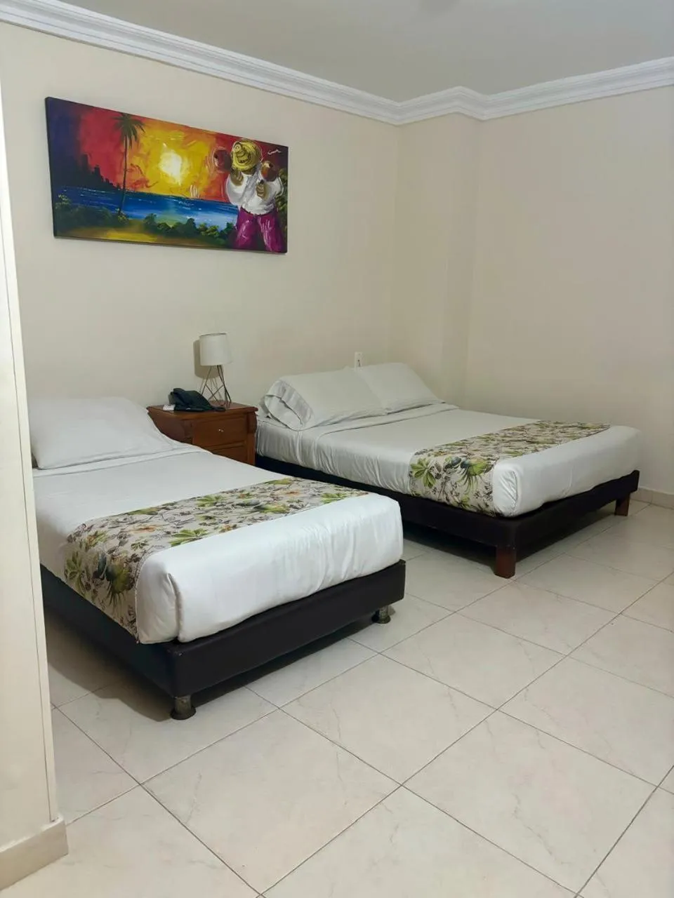 Bed in Hotel San Miguel Imperial