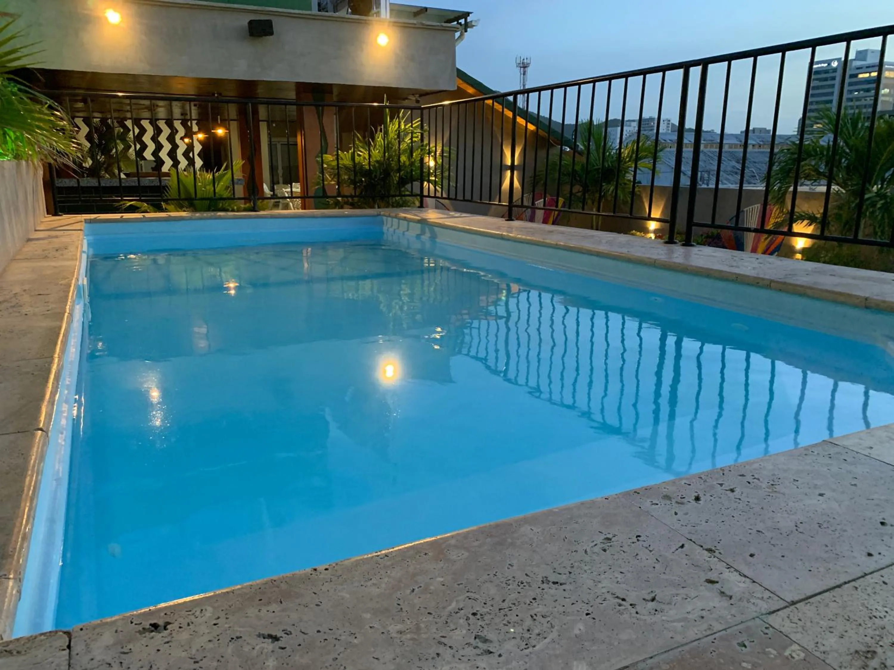 Pool view in Hotel San Miguel Imperial