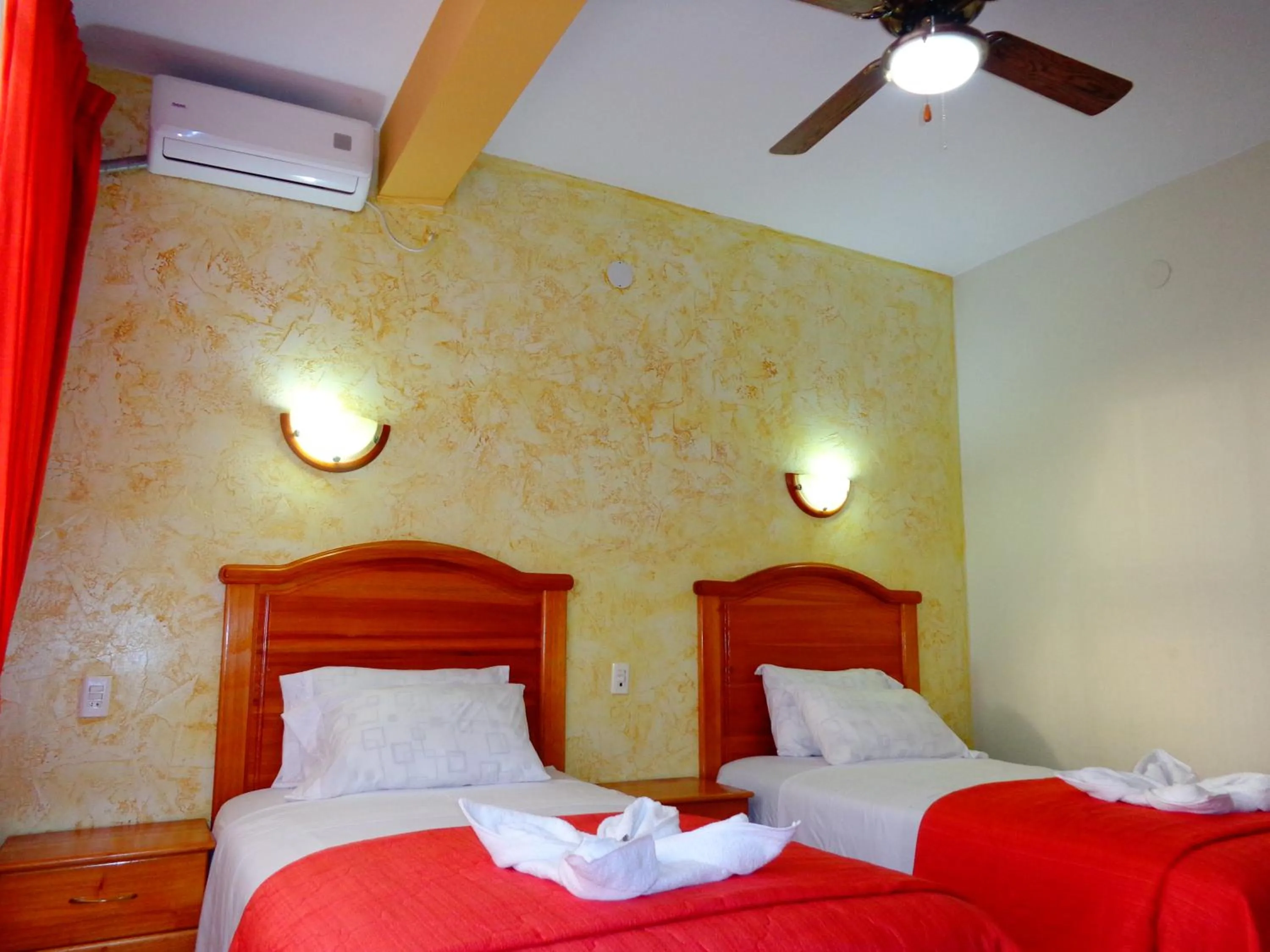 Bed in Hotel Pampa & Selva