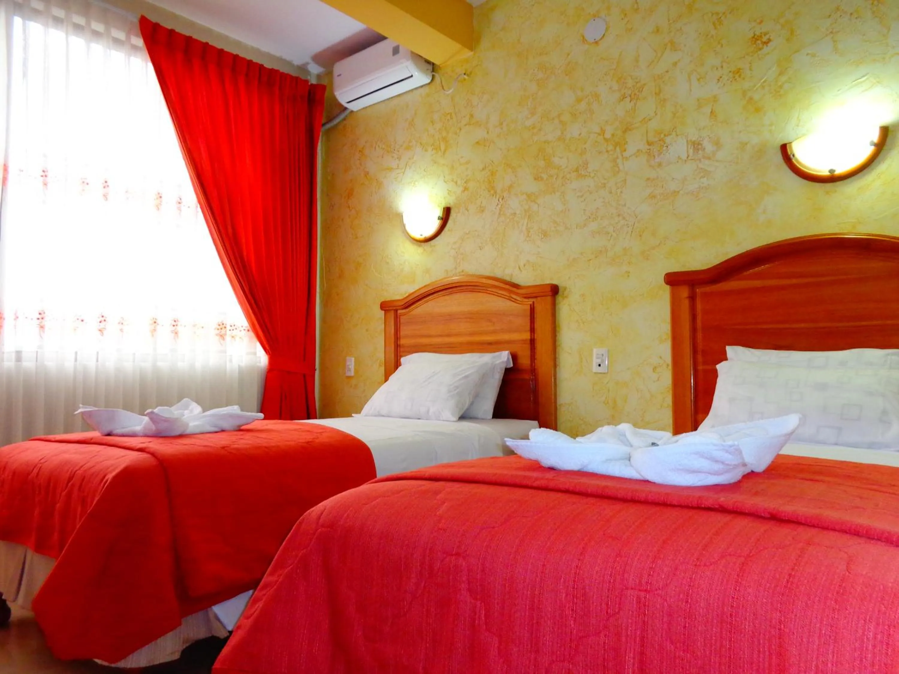 Bed in Hotel Pampa & Selva